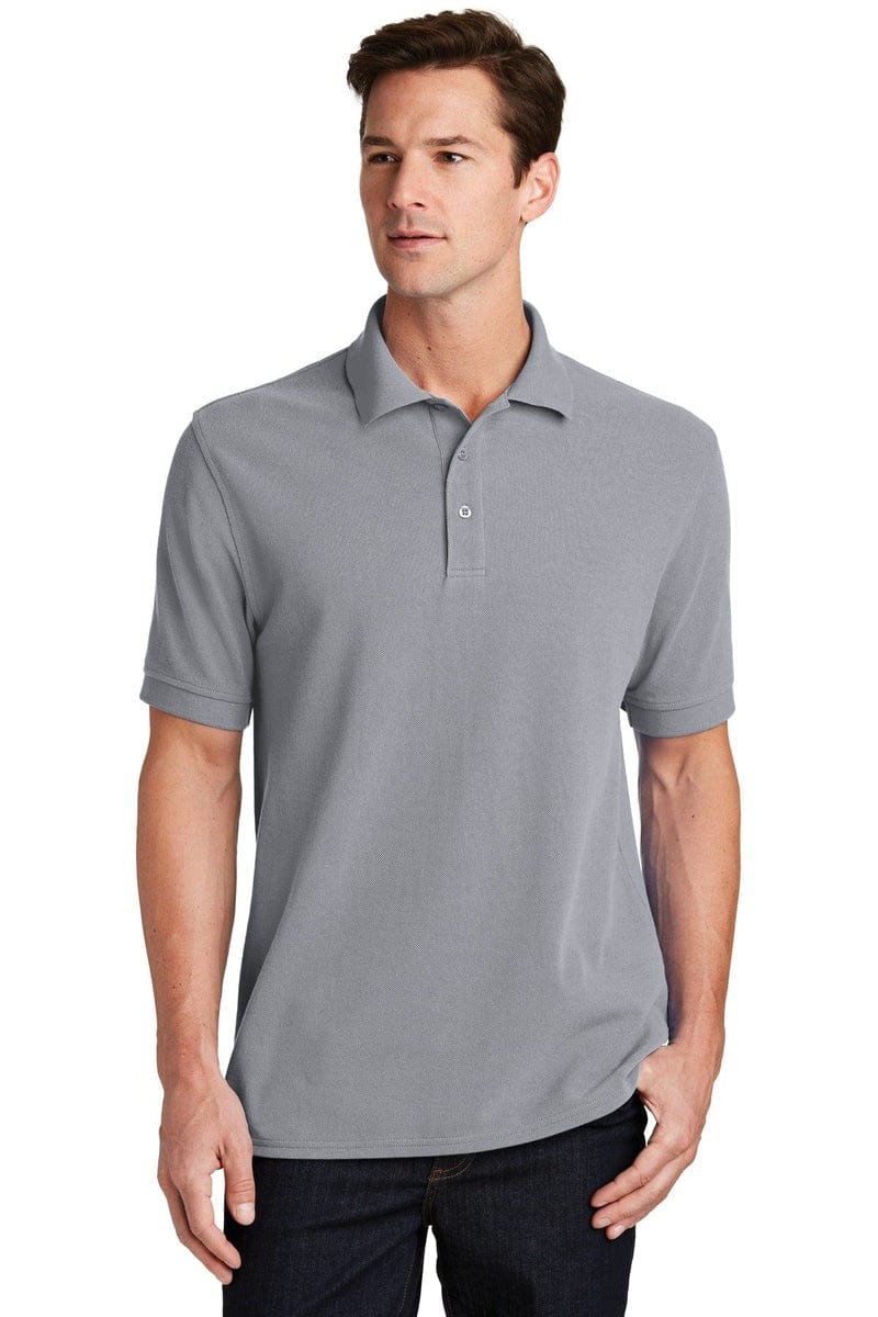 KP1500 Port & Company Combed Ring Spun Pique Polo in 