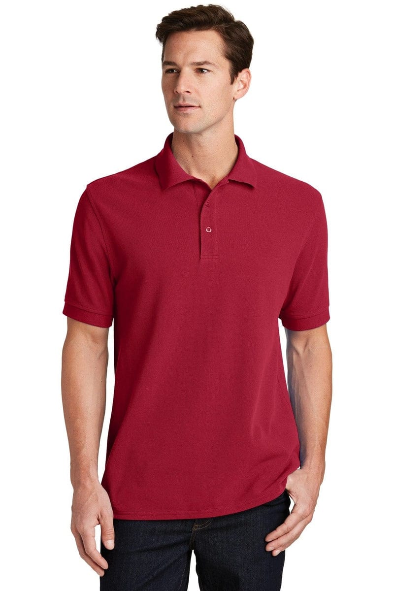 KP1500 Port & Company Combed Ring Spun Pique Polo in 