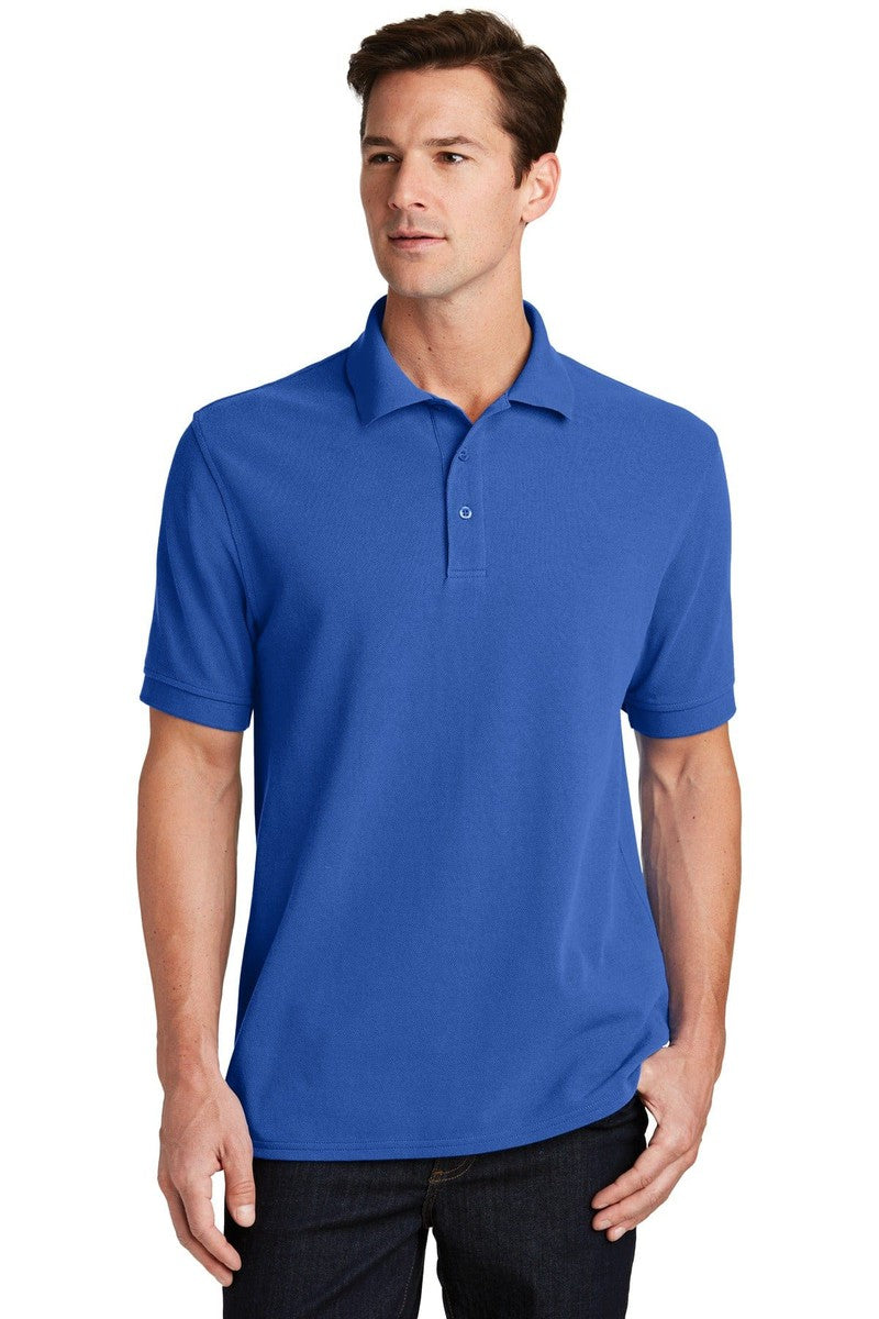 KP1500 Port & Company Combed Ring Spun Pique Polo in 
