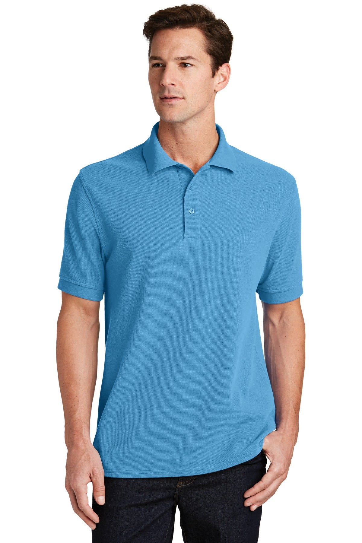 KP1500: Port & Company Combed Ring Spun Pique Polo