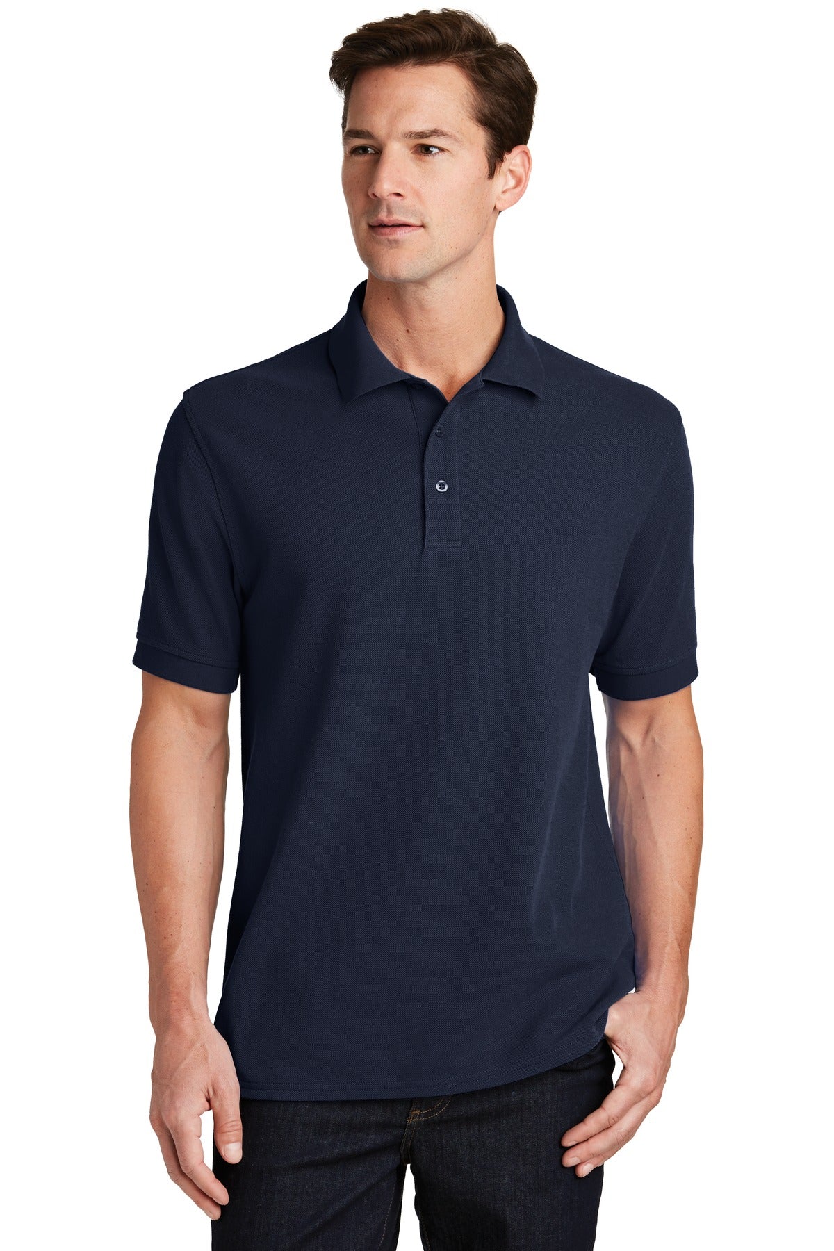 KP1500: Port & Company Combed Ring Spun Pique Polo
