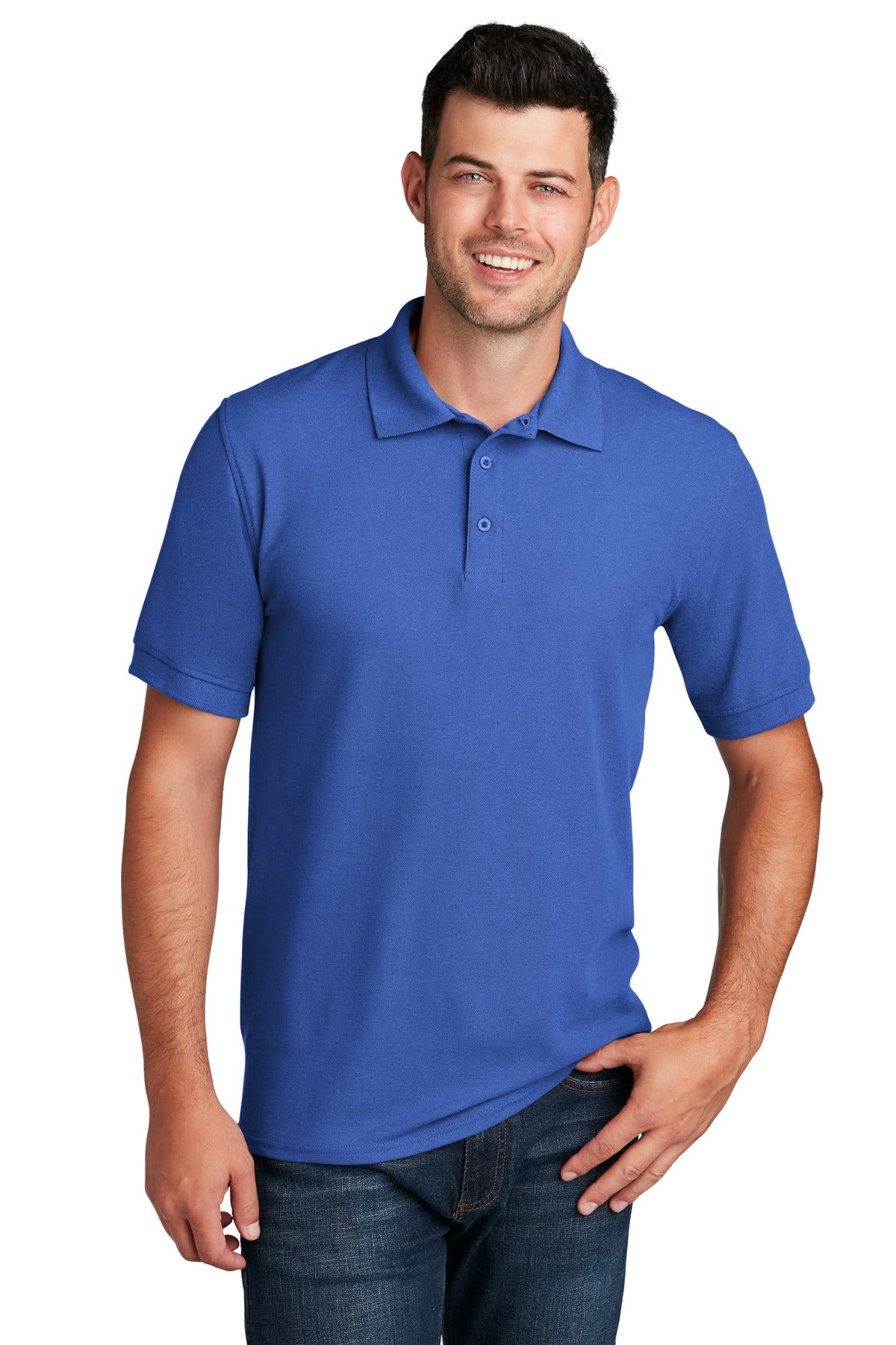 Port & Company ®  Core Blend Pique Polo. KP155, Basic Colors