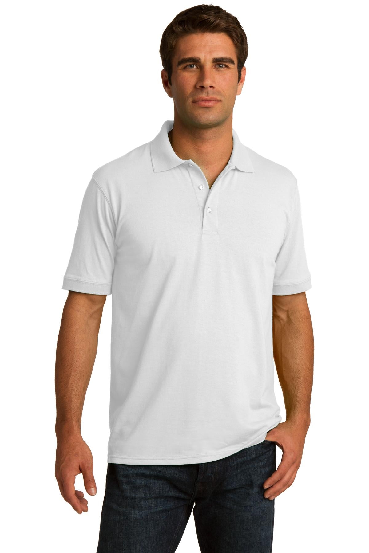 Port & Company ®  Core Blend Jersey Knit Polo. KP55, Traditional Colors