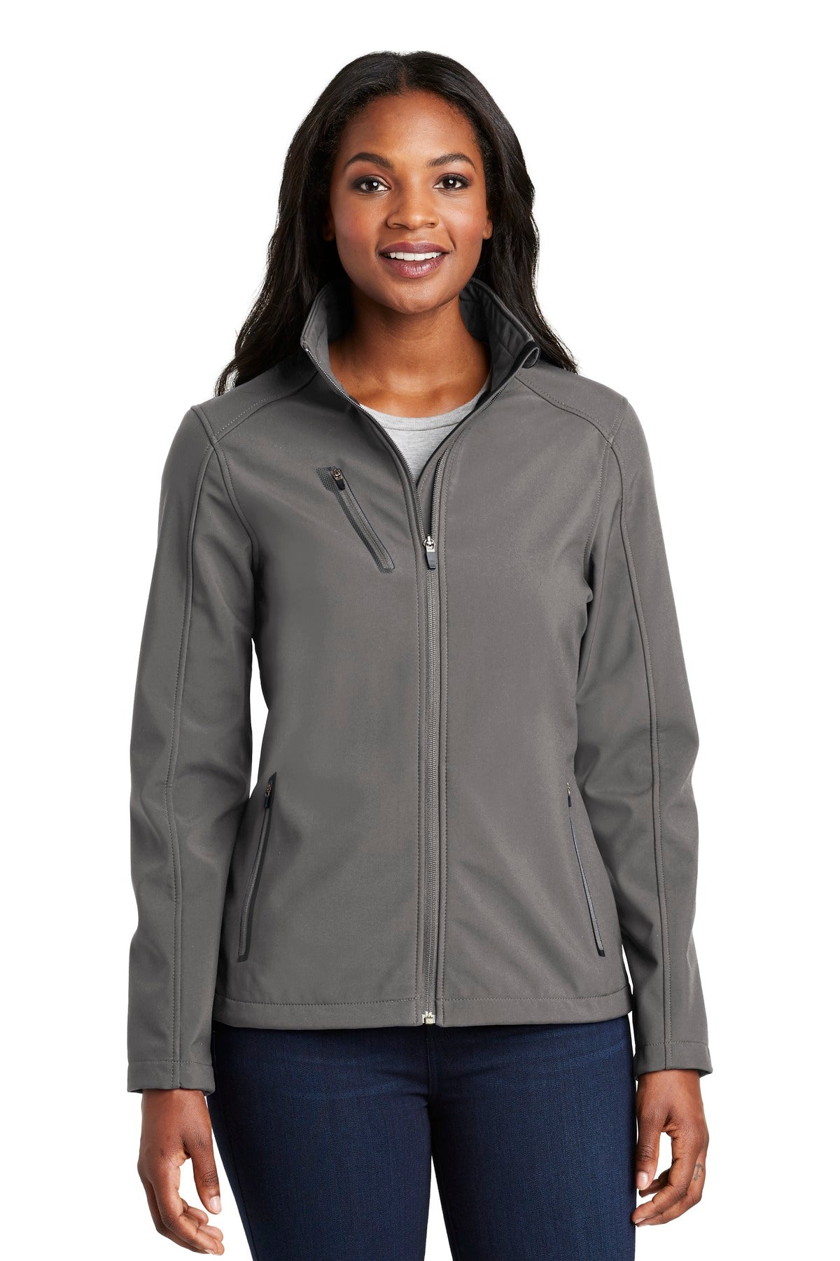 Port Authority ®  Ladies Welded Soft Shell Jacket. L324