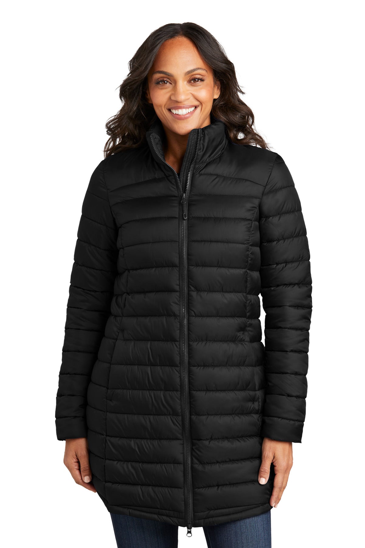 Port Authority L365: Ladies Horizon Puffy Long Jacket