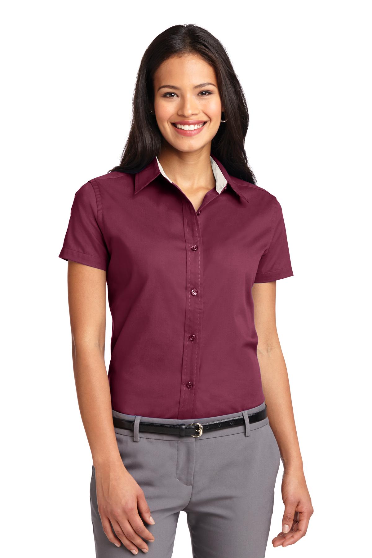 Port Authority L508 Ladies Short Sleeve Easy Care Shirt