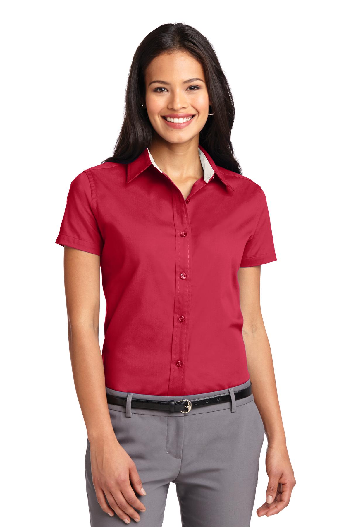 Port Authority L508 Ladies Short Sleeve Easy Care Shirt