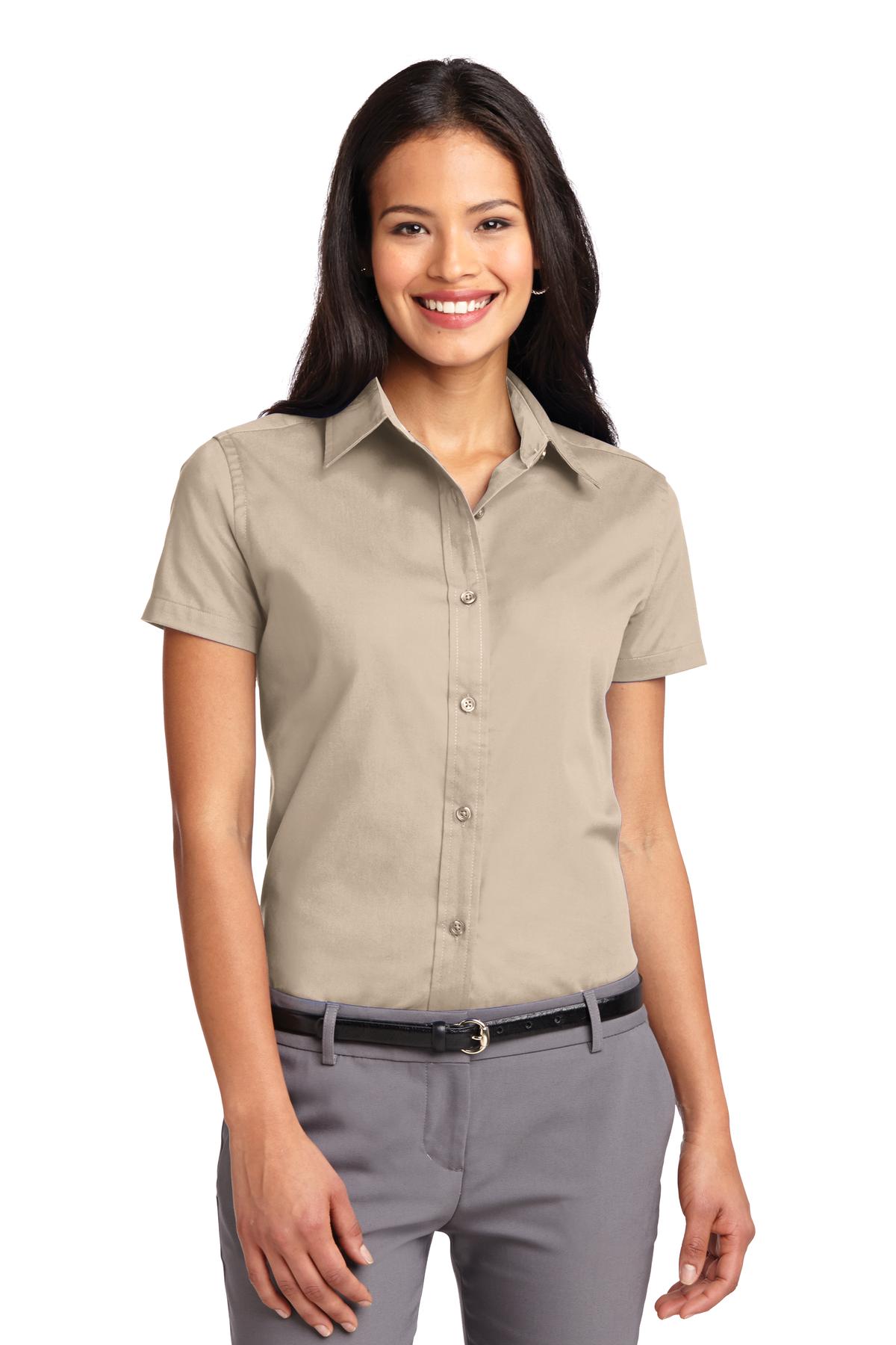Port Authority L508: Ladies Short Sleeve Easy Care Shirt