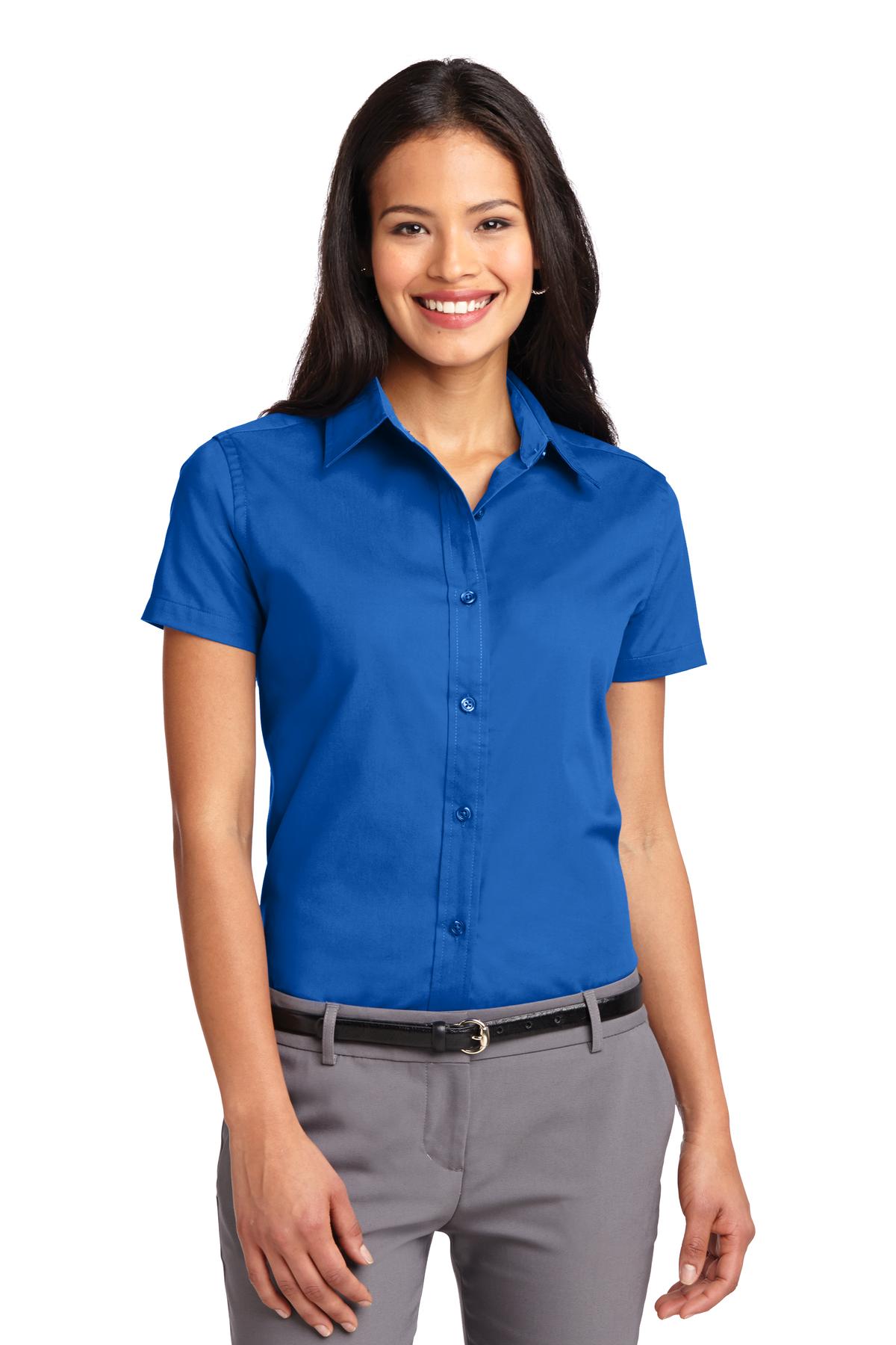 Port Authority L508: Ladies Short-Sleeve Easy Care Shirt