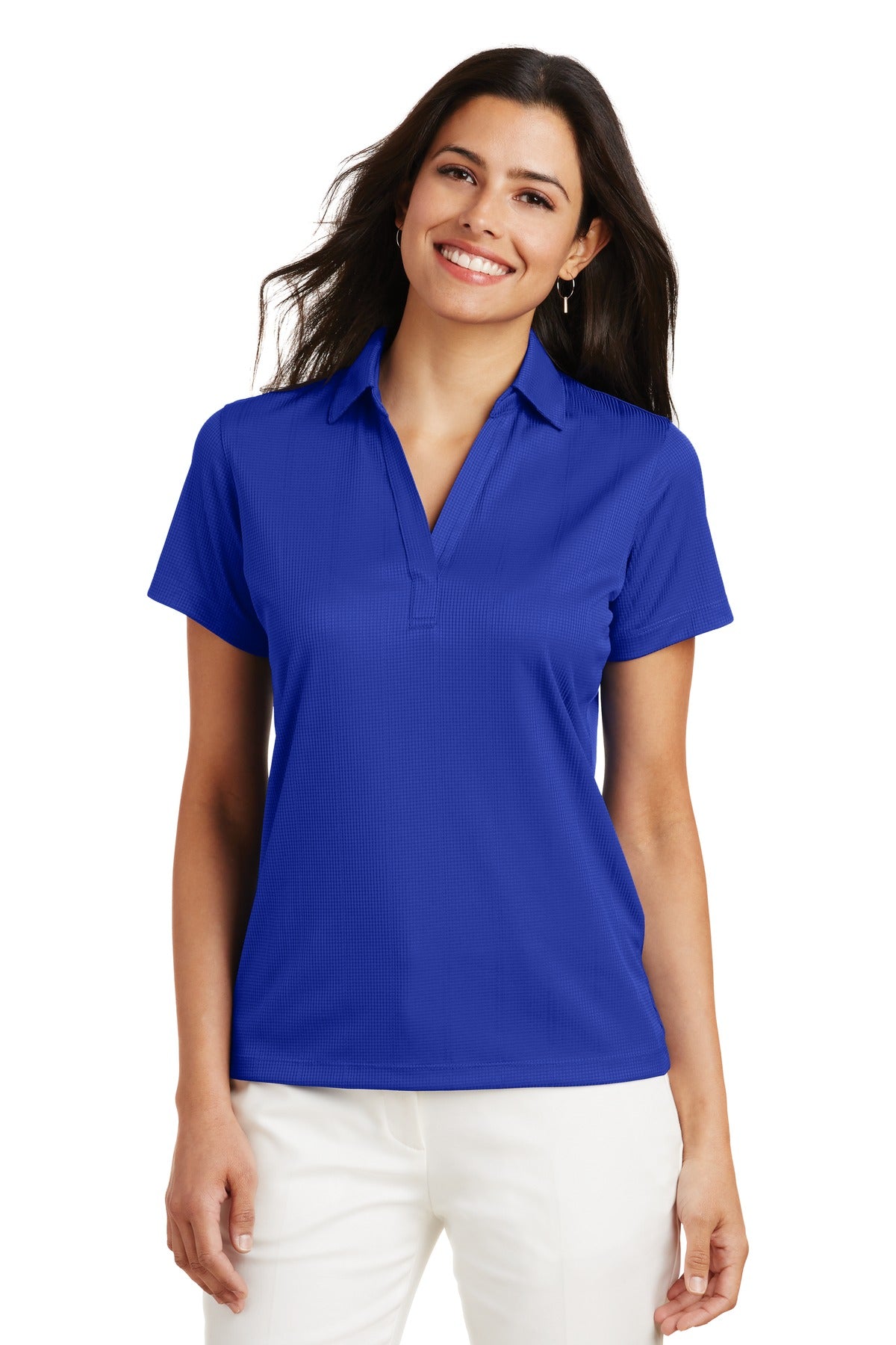 Port Authority ®  Ladies Performance Fine Jacquard Polo. L528