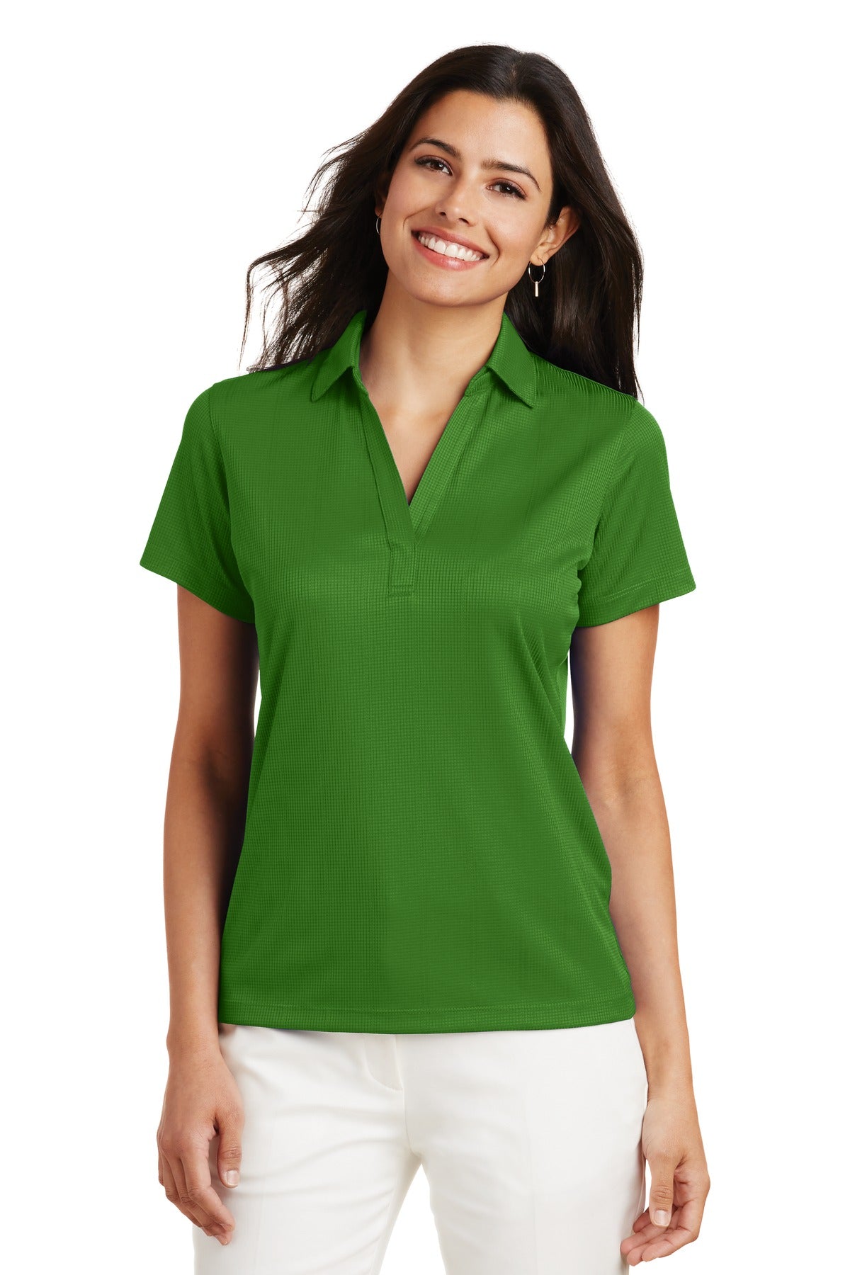 Port Authority ®  Ladies Performance Fine Jacquard Polo. L528