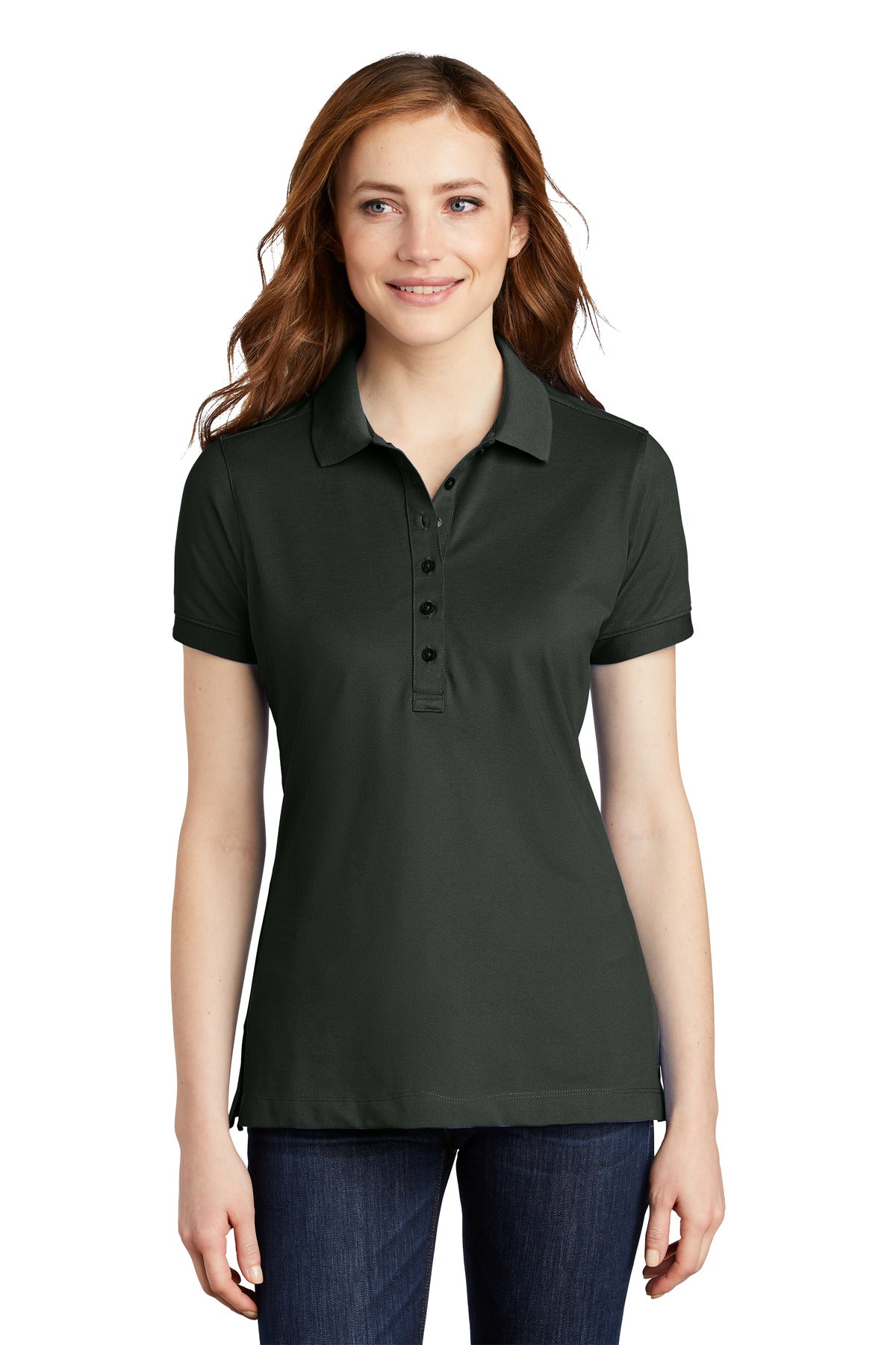 Port Authority ®  Ladies Stretch Pique Polo. L555