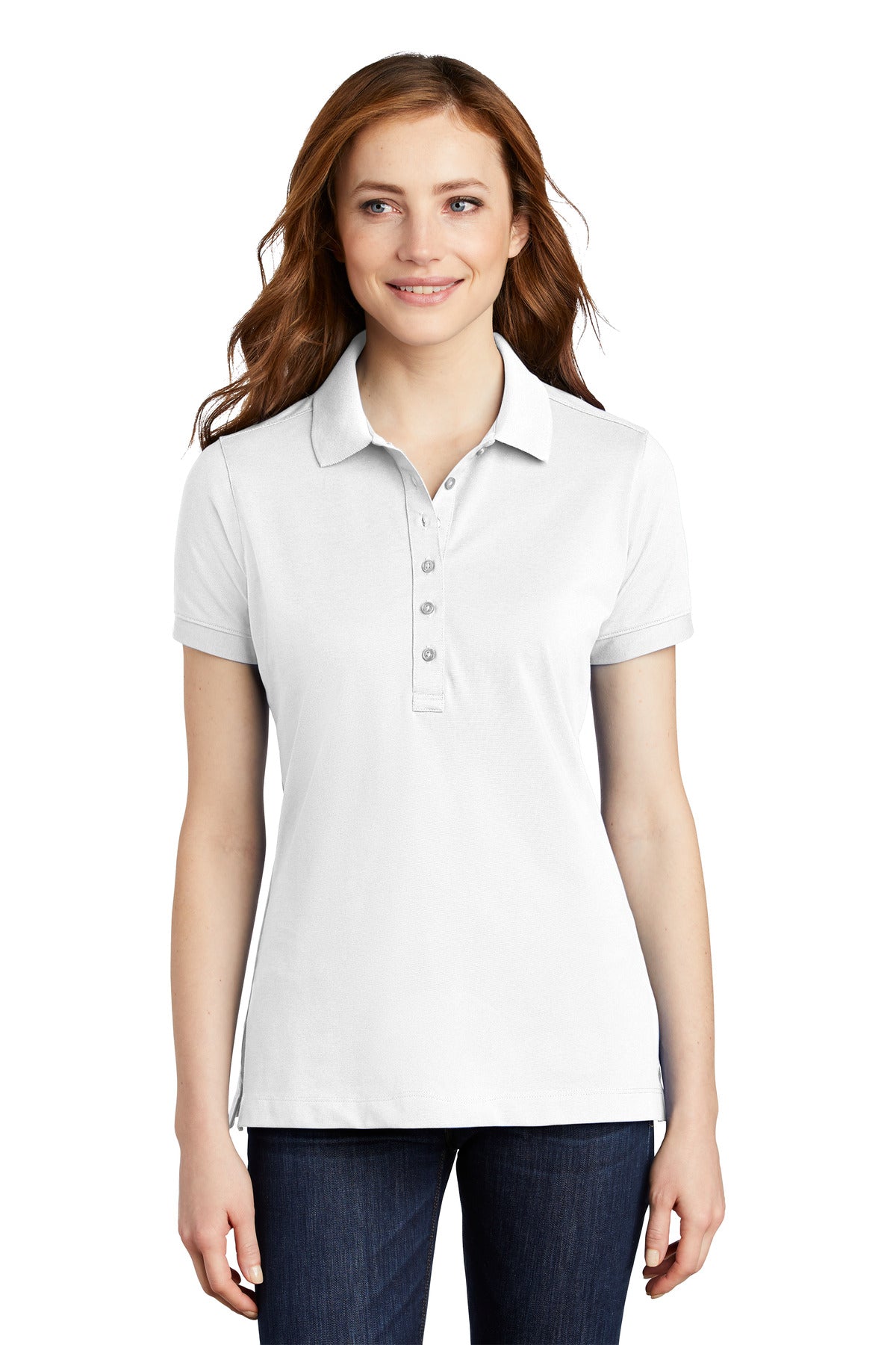 Port Authority ®  Ladies Stretch Pique Polo. L555