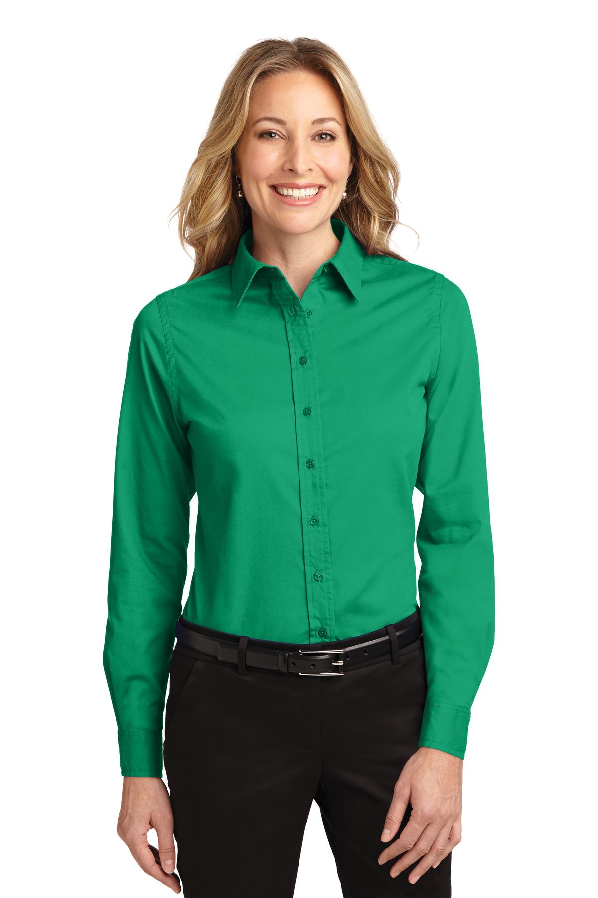 Port Authority®  Ladies Long Sleeve Easy Care Shirt.  L608