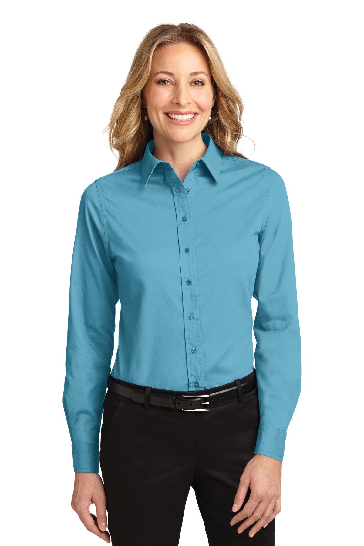 Port Authority®  Ladies Long Sleeve Easy Care Shirt.  L608
