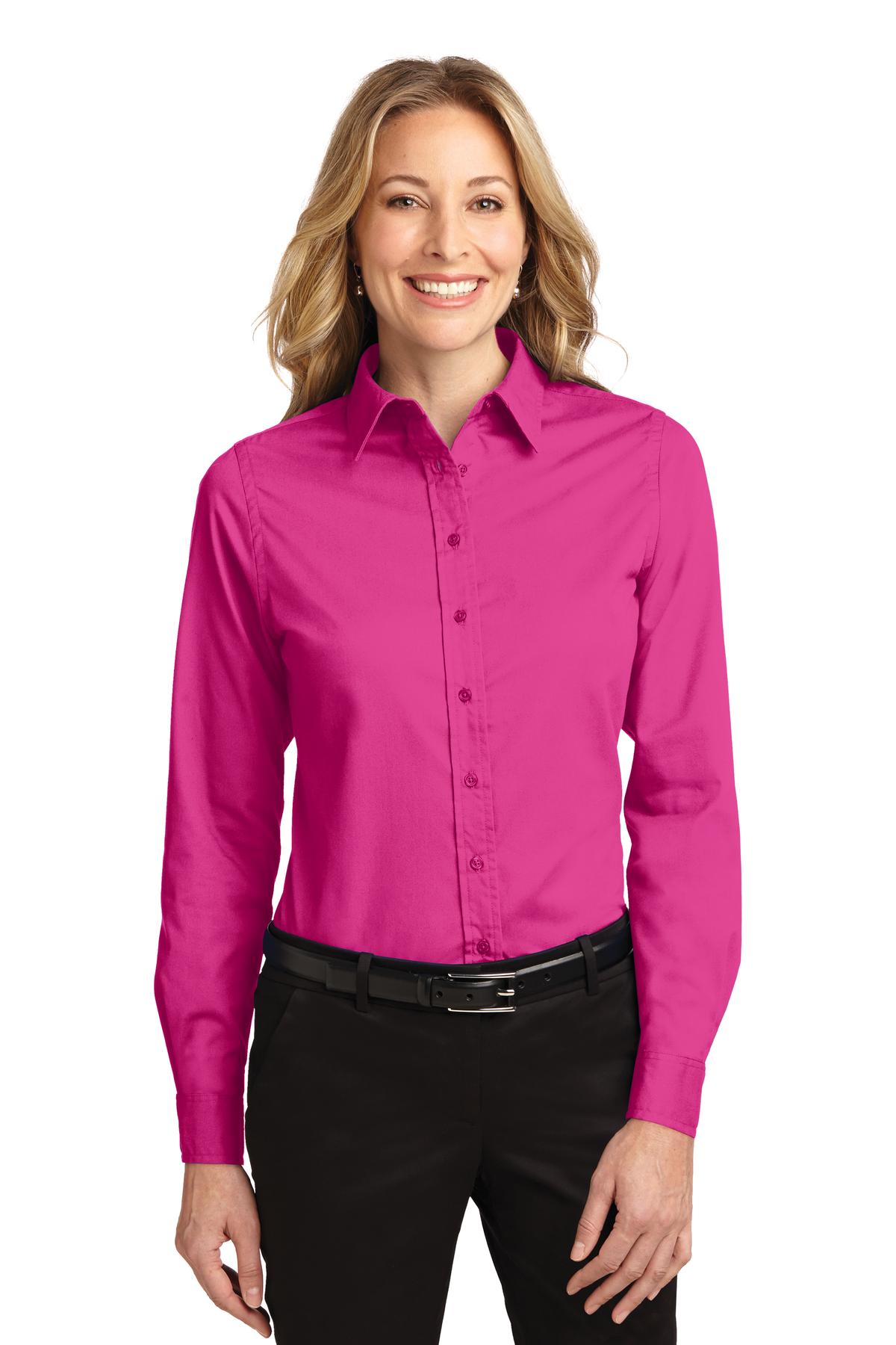 Port Authority®  Ladies Long Sleeve Easy Care Shirt.  L608