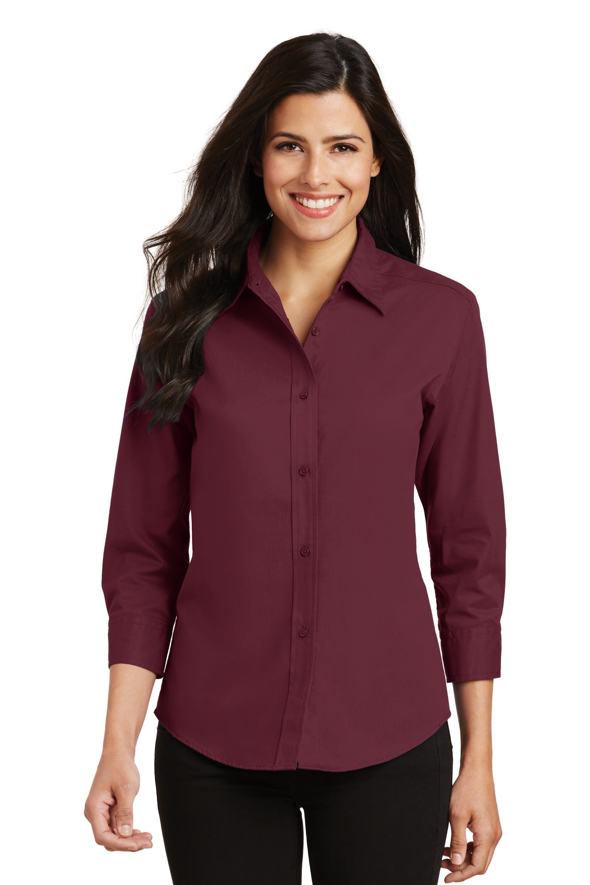 Port Authority ®  Ladies 3/4-Sleeve Easy Care Shirt. L612
