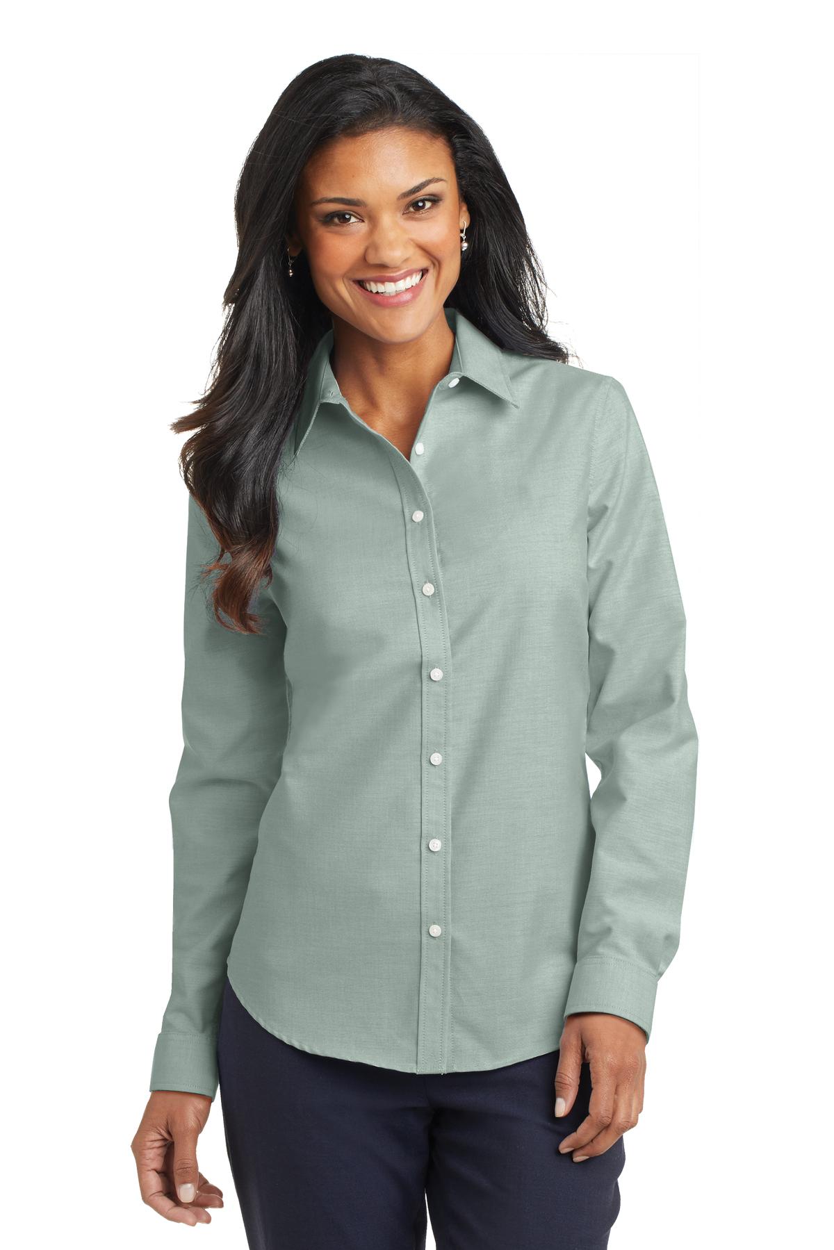 Port Authority ®  Ladies SuperPro ™  Oxford Shirt. L658
