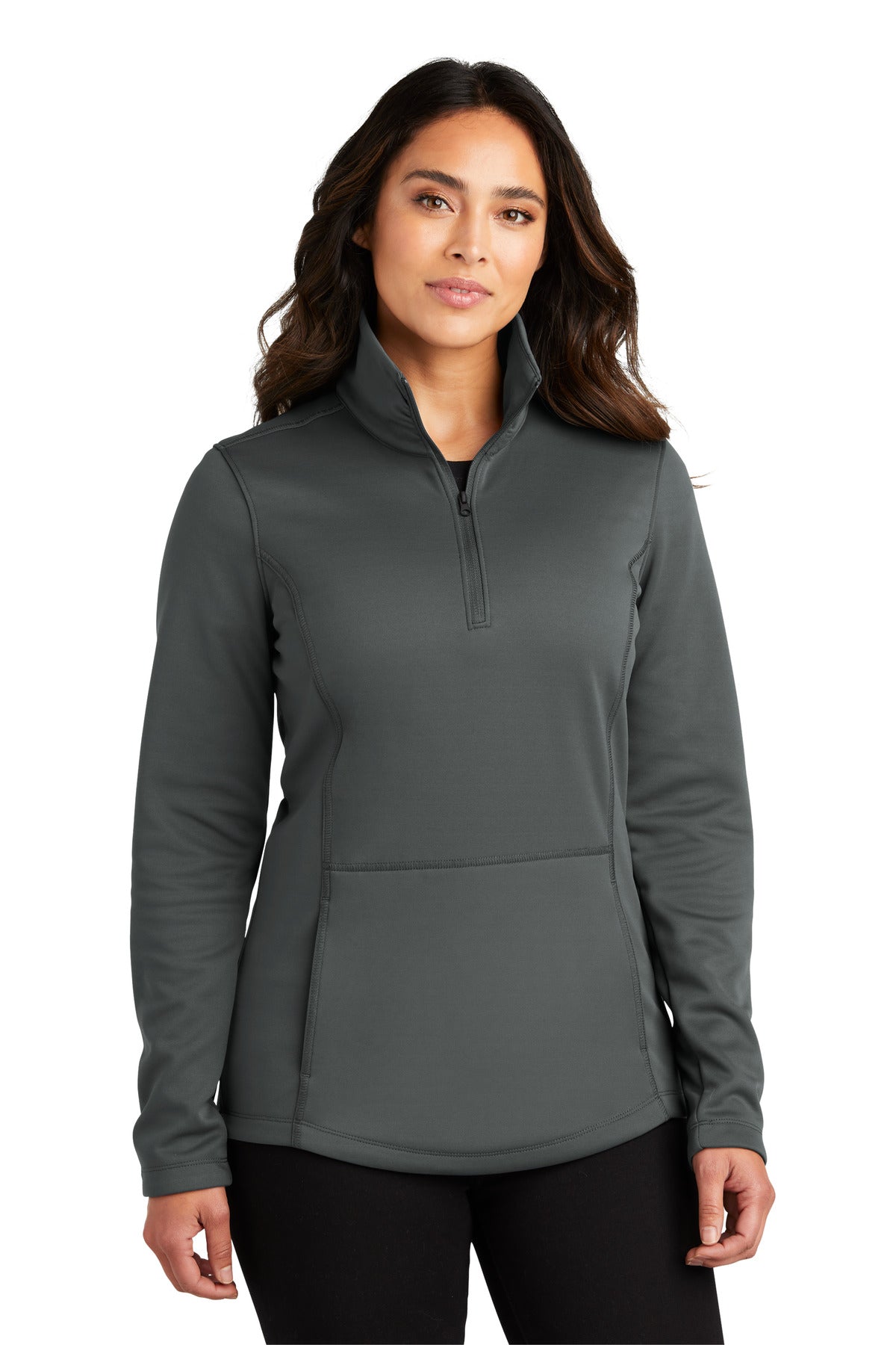 Port Authority L804: Ladies Smooth Fleece 1/4-Zip