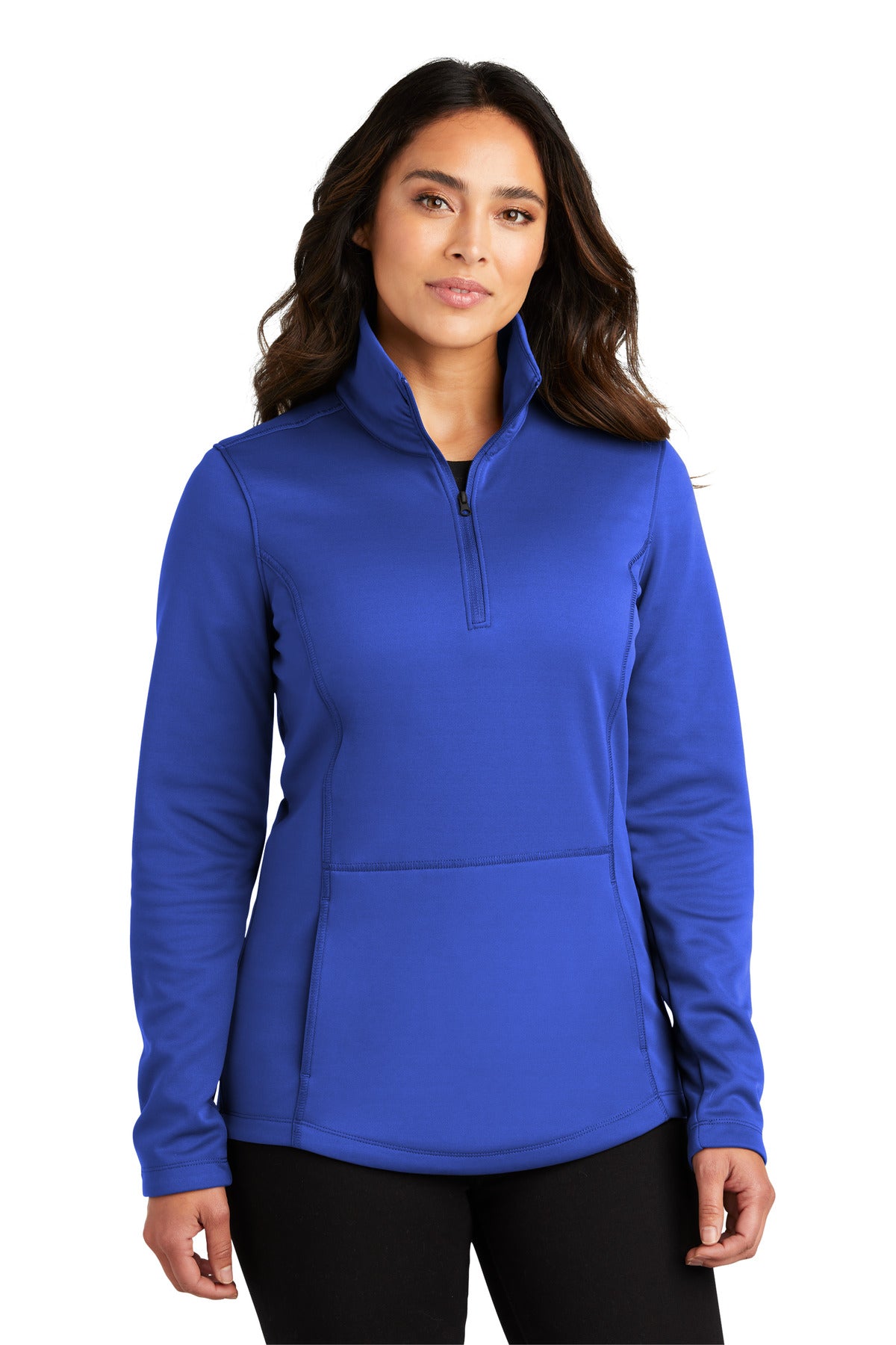 Port Authority L804: Ladies Smooth Fleece 1/4-Zip