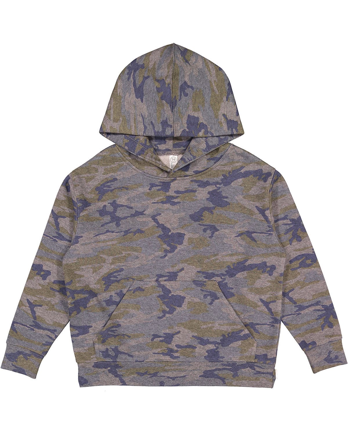 LAT 2296 Youth Pullover Fleece Hoodie in 