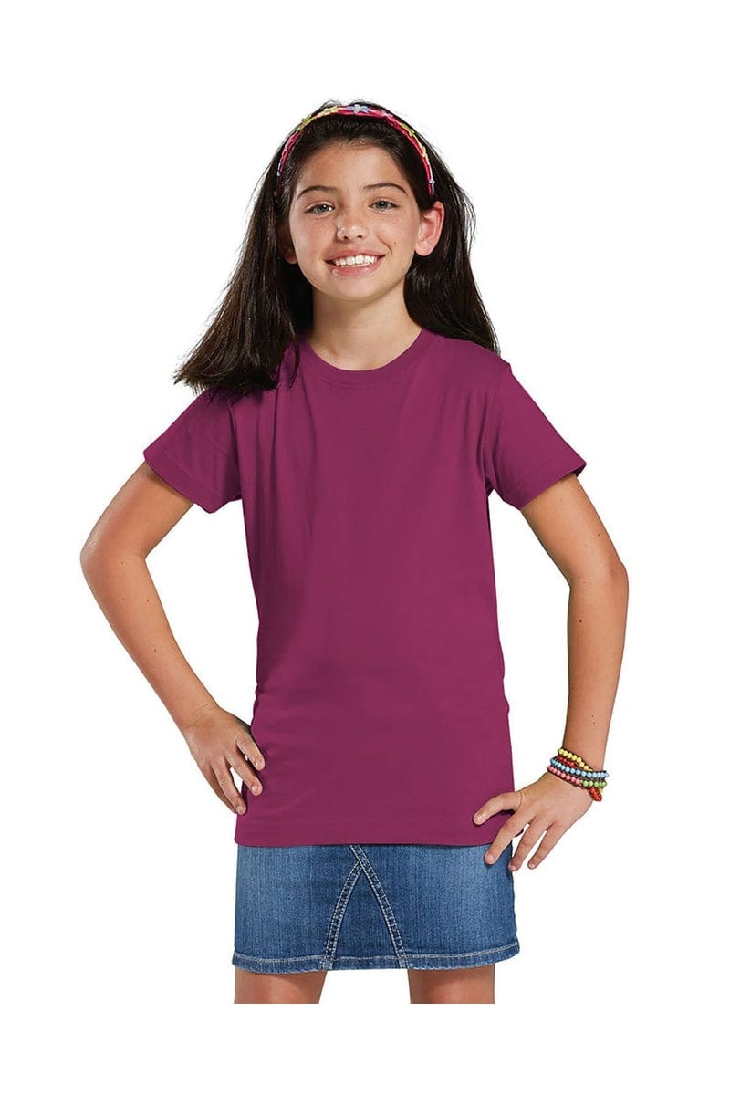 LAT 2616: Girls' Fine Jersey T-Shirt in 