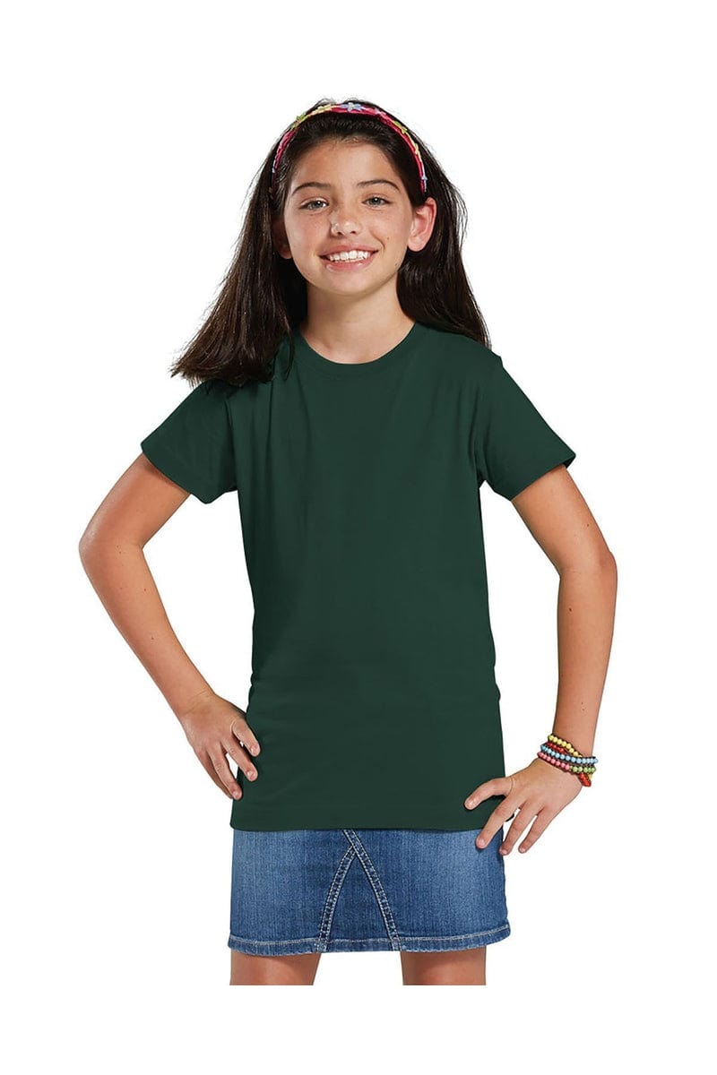 LAT 2616: Girls' Fine Jersey T-Shirt in 