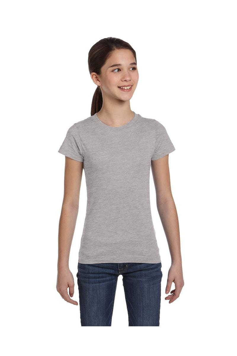 LAT 2616: Girls' Fine Jersey T-Shirt in 