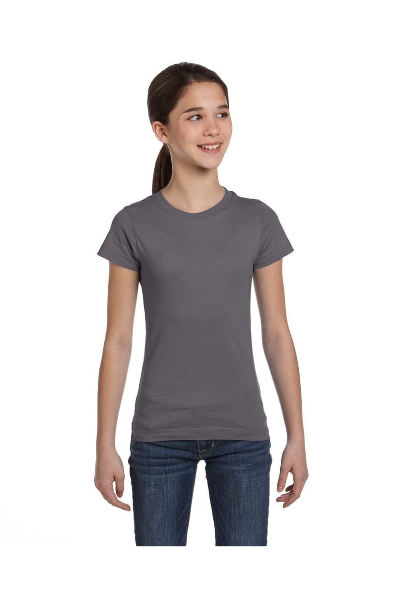 LAT 2616: Girls' Fine Jersey T-Shirt in 