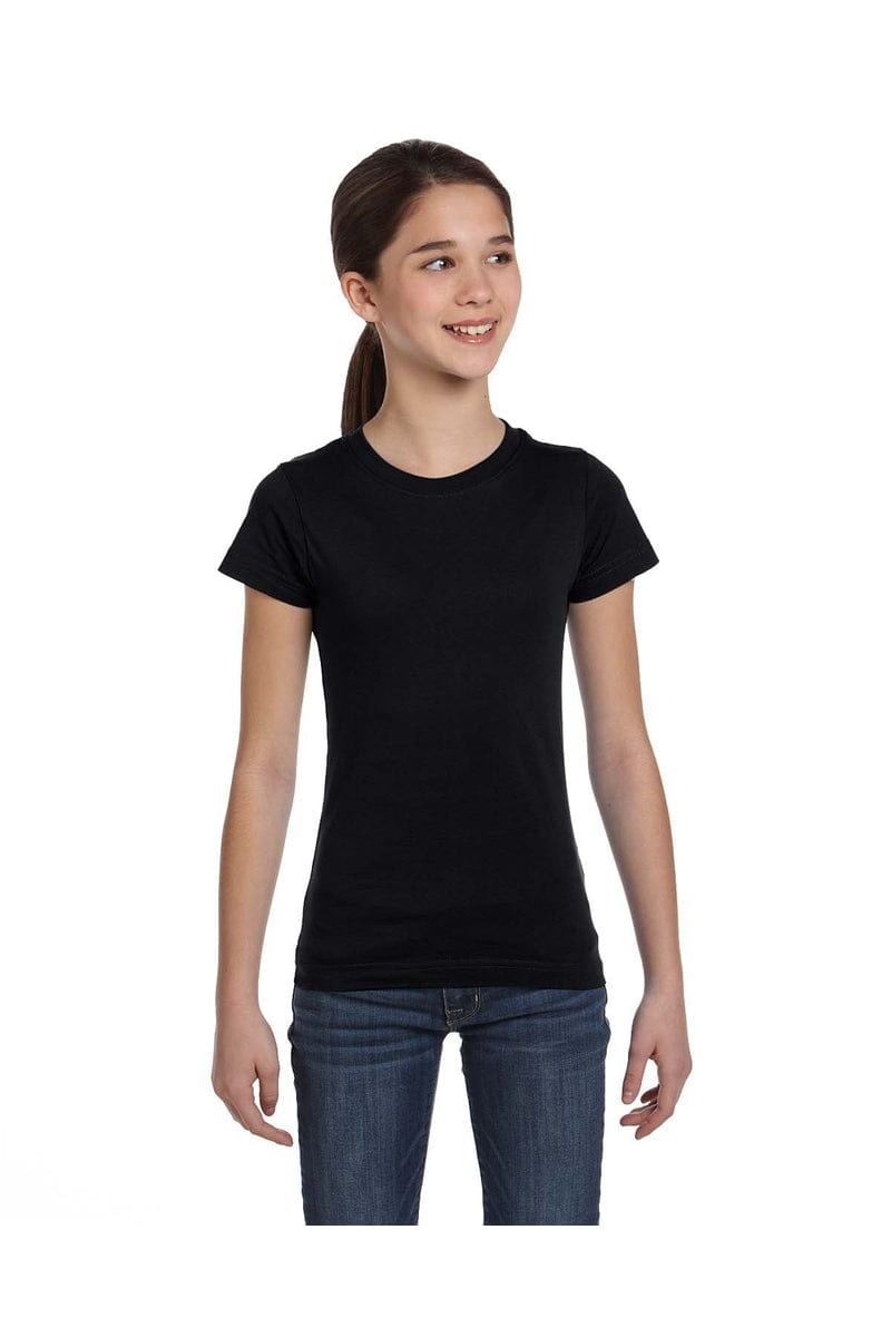 LAT 2616: Girls' Fine Jersey T-Shirt in 