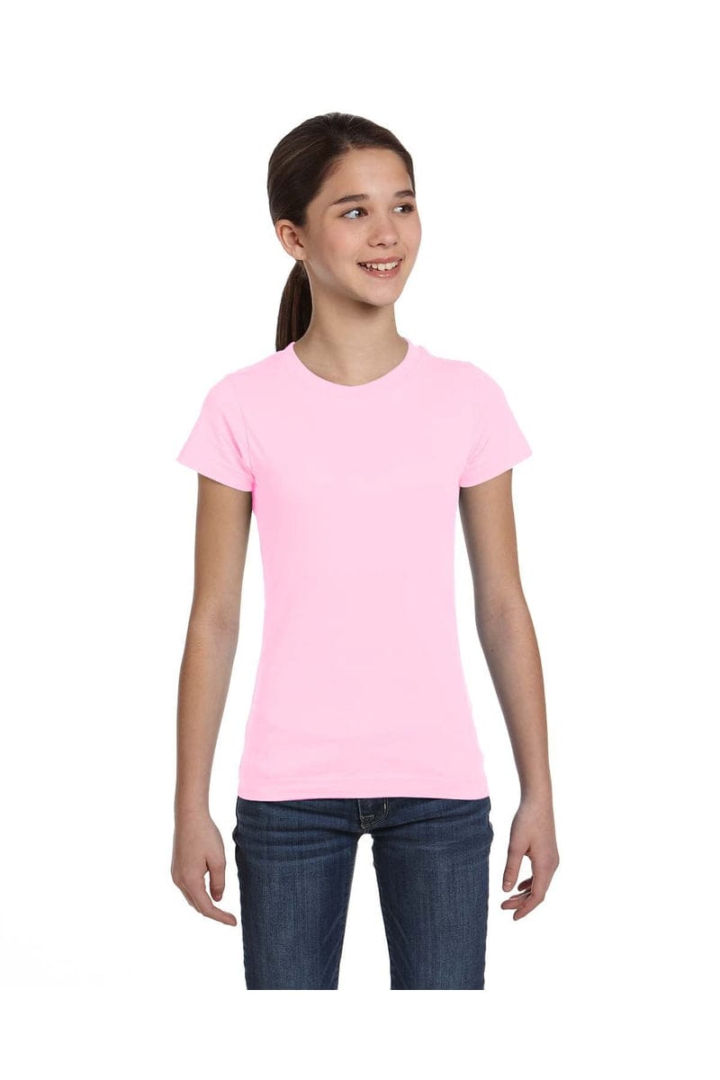 LAT 2616: Girls' Fine Jersey T-Shirt in 