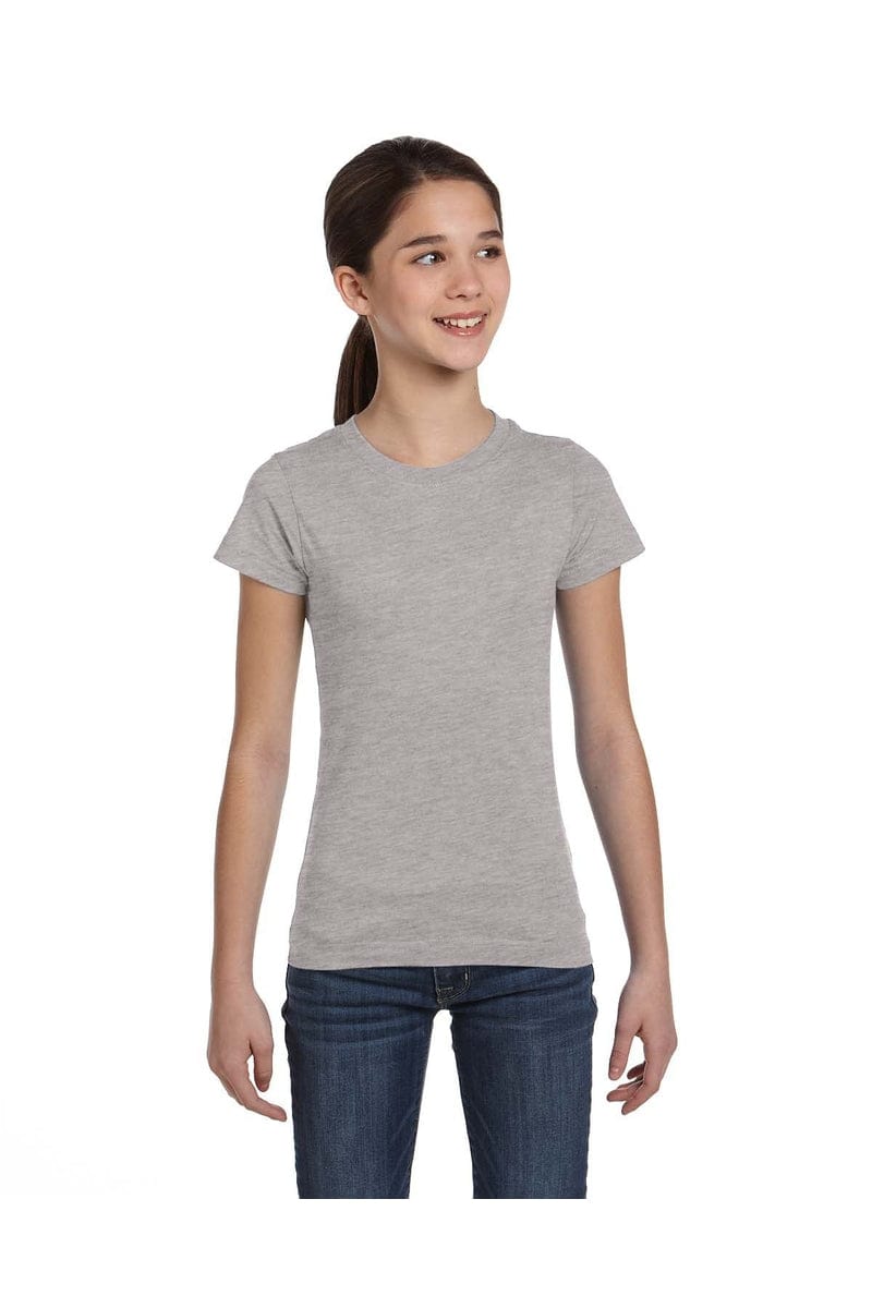 LAT 2616: Girls' Fine Jersey T-Shirt in 