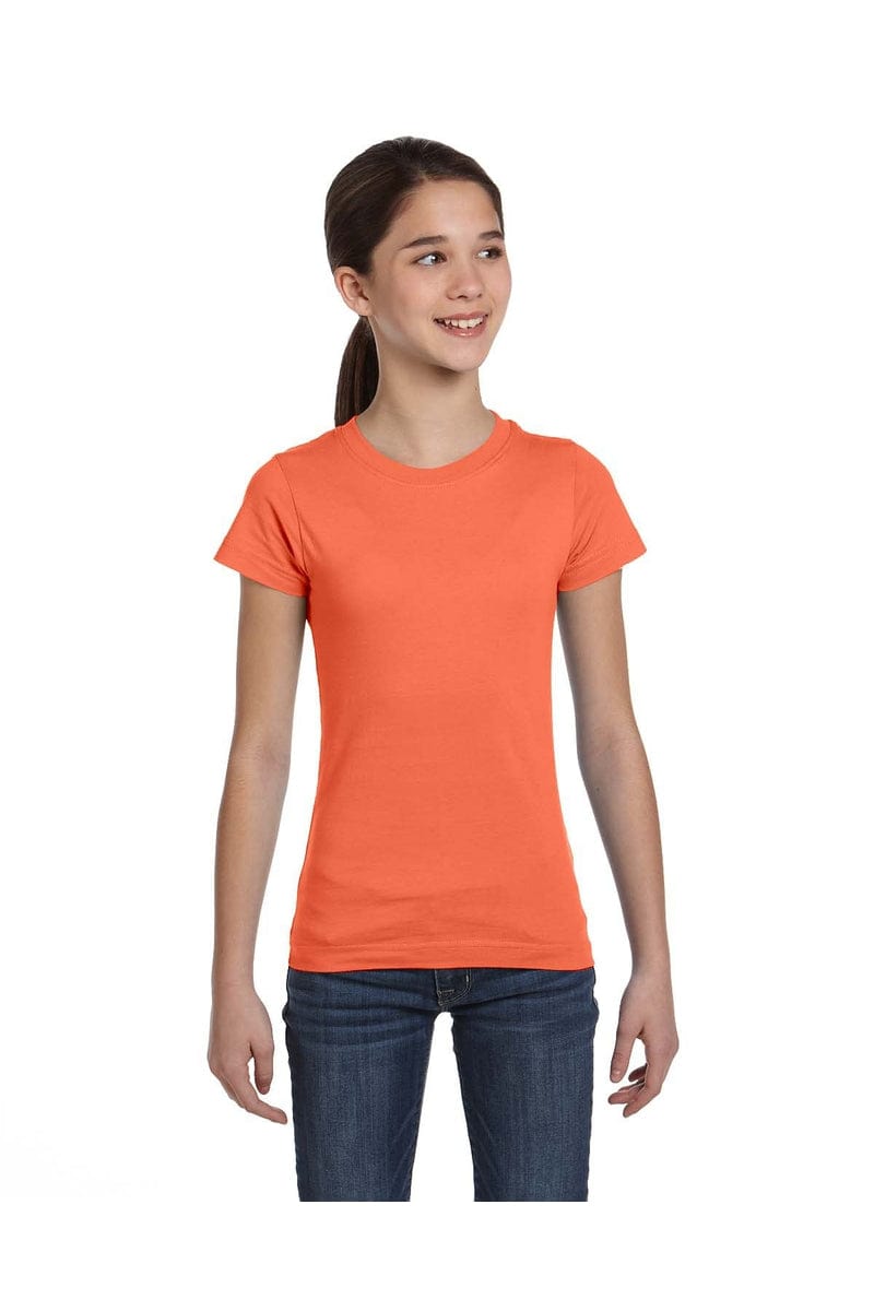 LAT 2616: Girls' Fine Jersey T-Shirt in 