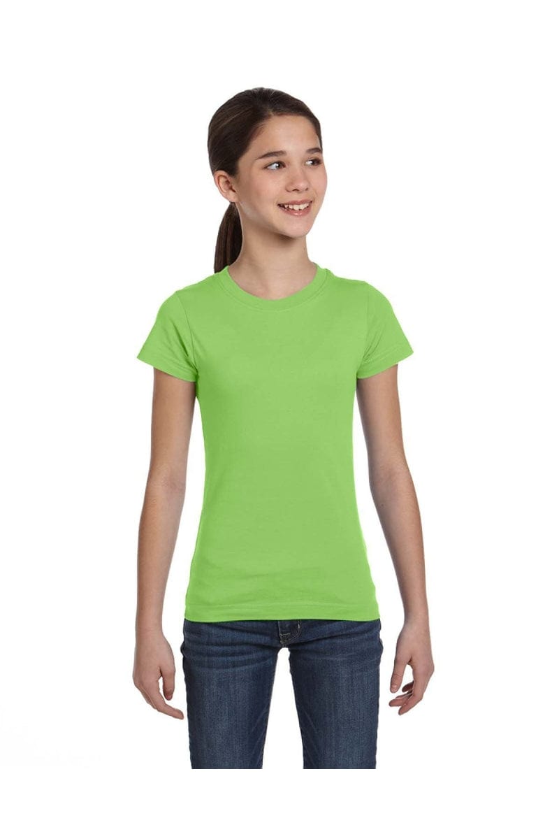 LAT 2616: Girls' Fine Jersey T-Shirt in 