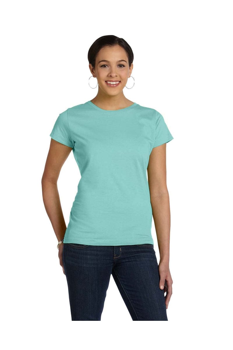 LAT 3516: Ladies' Fine Jersey T-Shirt, Basic Colors in 
