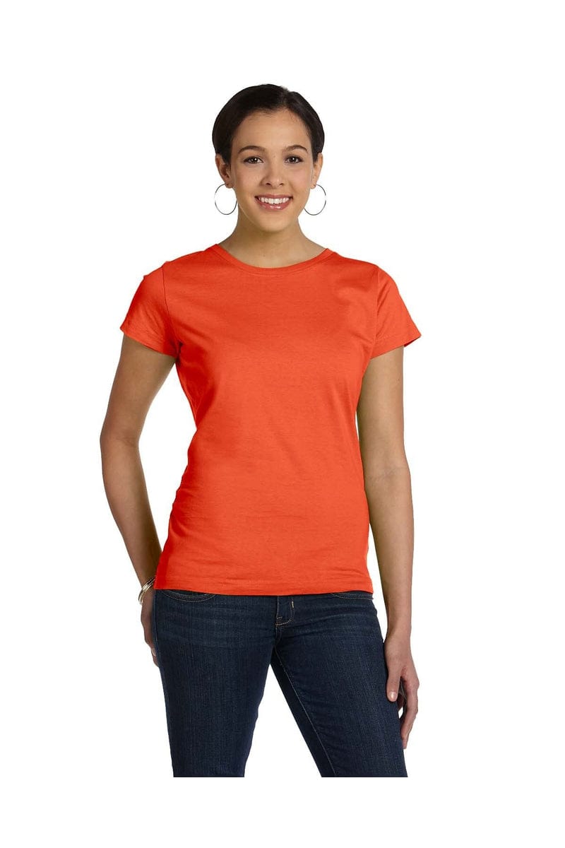 LAT 3516: Ladies' Fine Jersey T-Shirt, Basic Colors in 