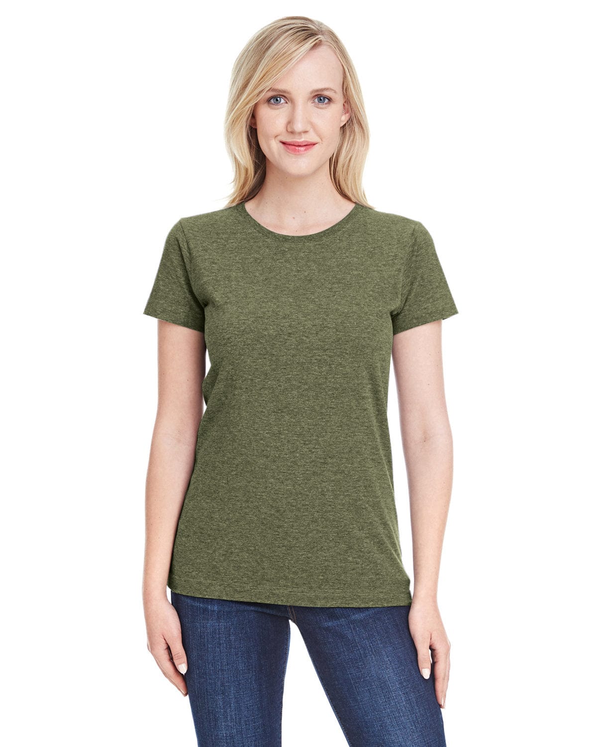 LAT 3516 Ladies' Fine Jersey T-Shirt, Extended Colors in 