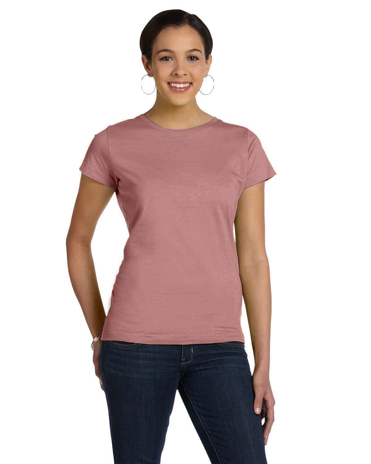 LAT T-Shirts 3XL / Mauvelous LAT 3516 Ladies' Fine Jersey T-Shirt, Extended Colors