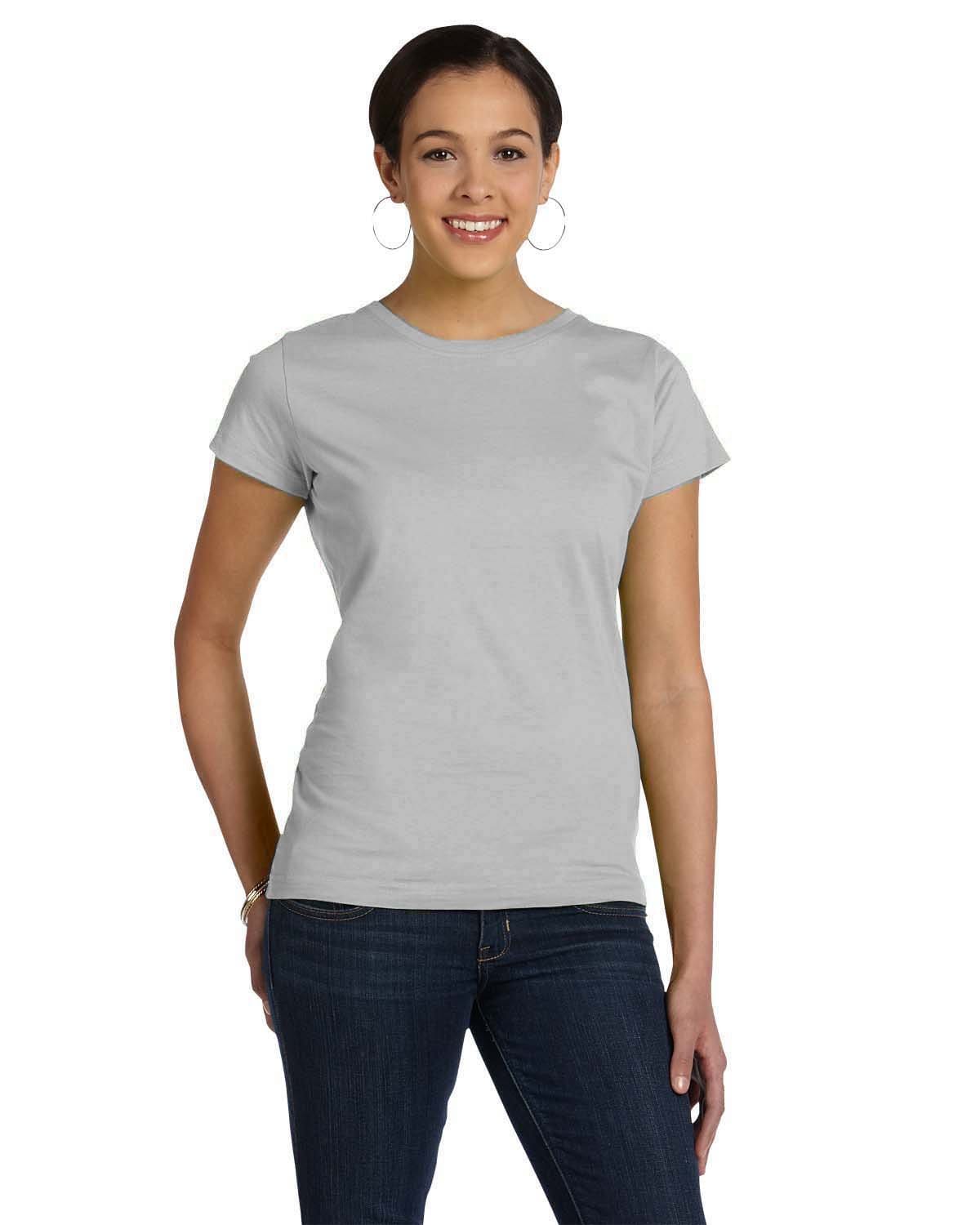 LAT T-Shirts XS / Titanium LAT 3516 Ladies' Fine Jersey T-Shirt, Extended Colors