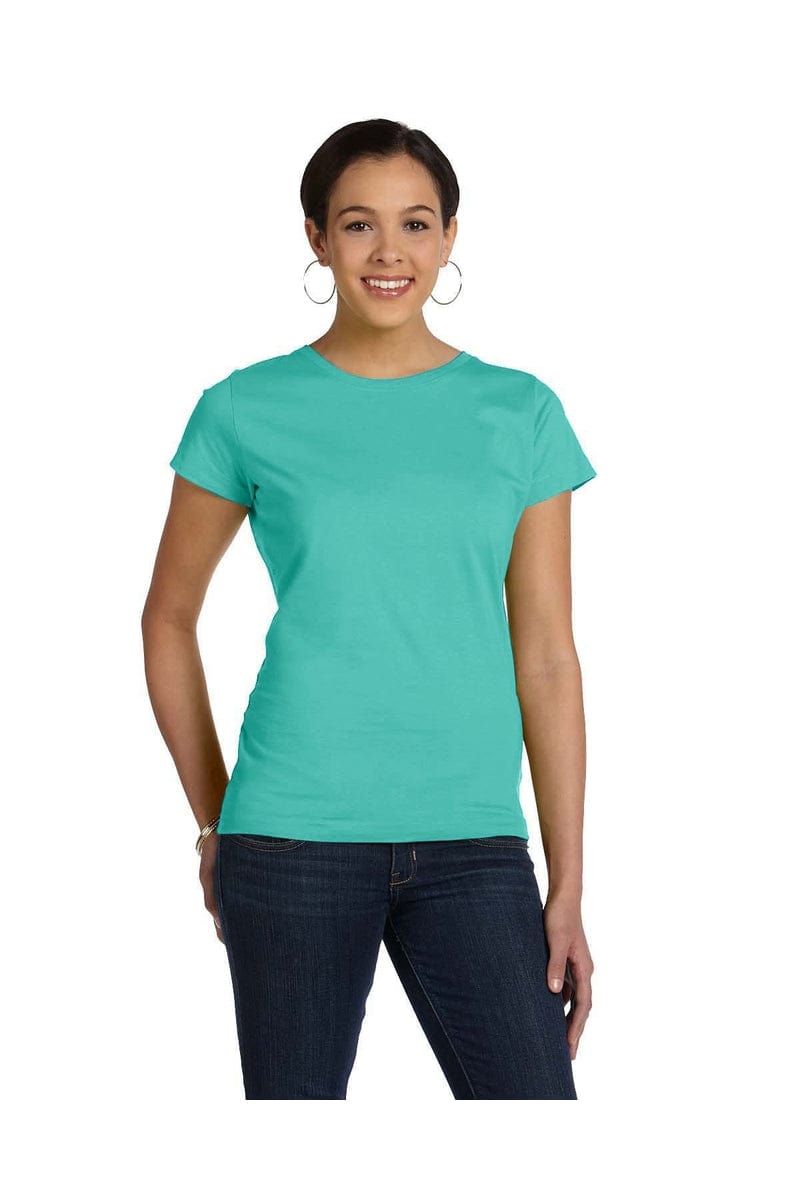 LAT 3516: Ladies' Fine Jersey T-Shirt, Traditional Colors in 