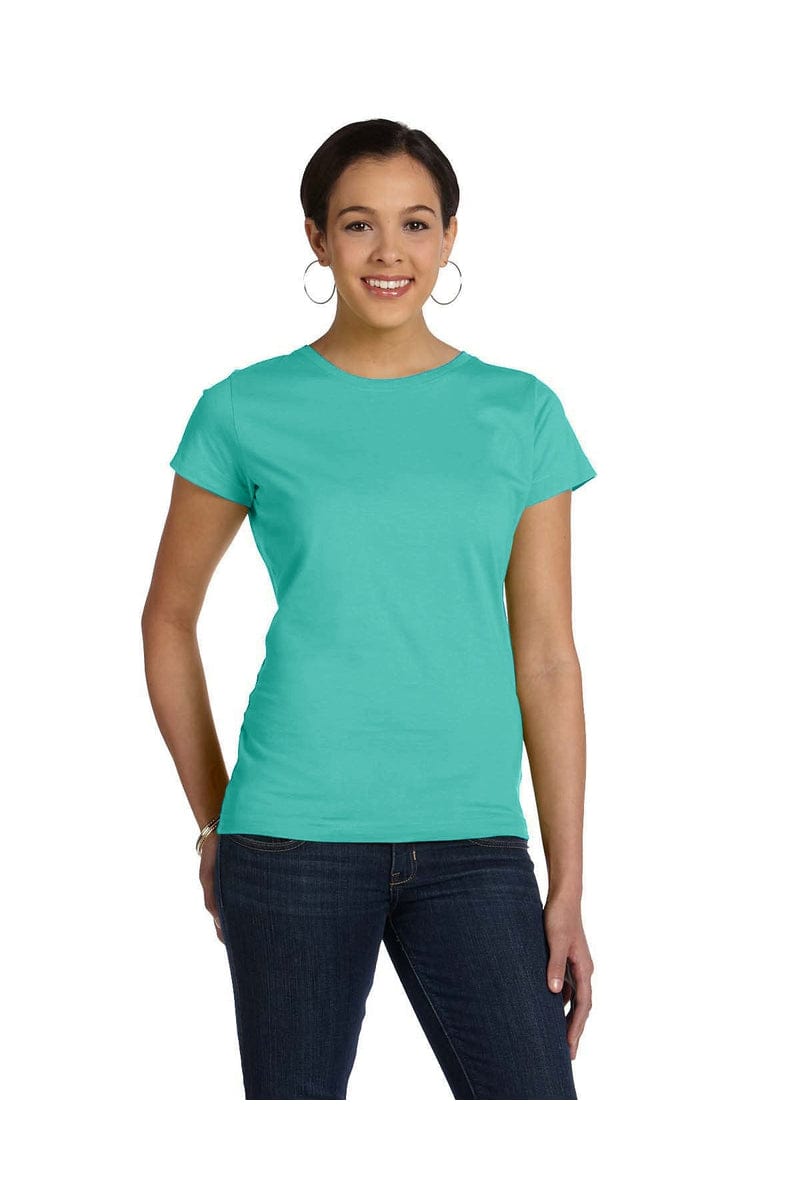 LAT 3516: Ladies' Fine Jersey T-Shirt, Traditional Colors in 