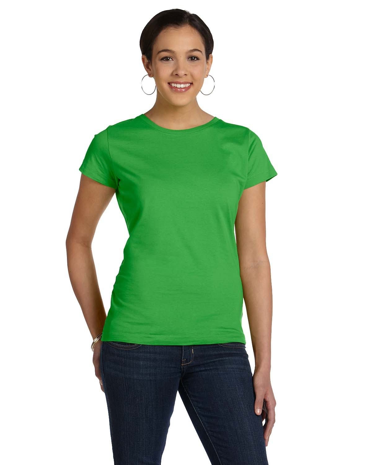 LAT 3516 Ladies' Fine Jersey in Apple