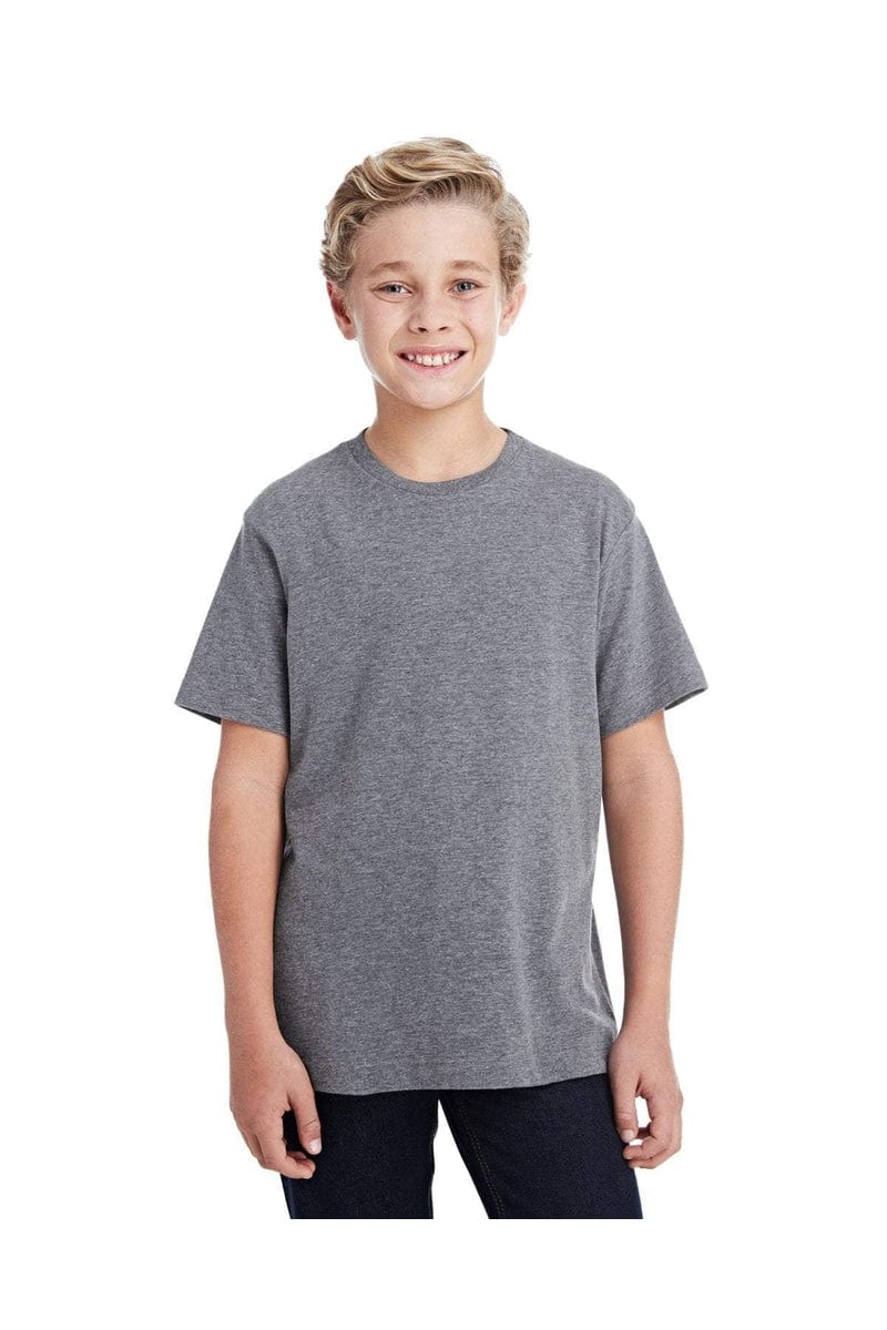LAT 6101: Youth Fine Jersey T-Shirt, Basic Colors in 