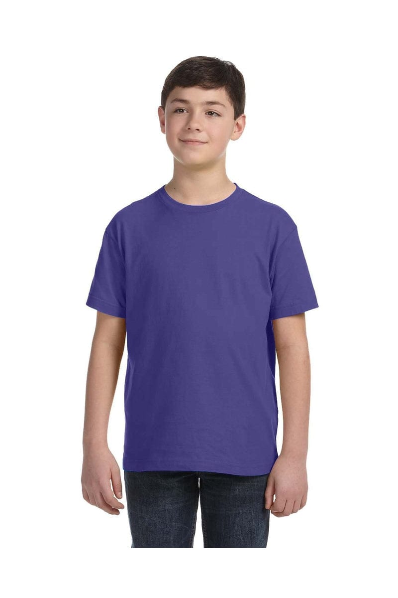 LAT 6101: Youth Fine Jersey T-Shirt, Basic Colors in 