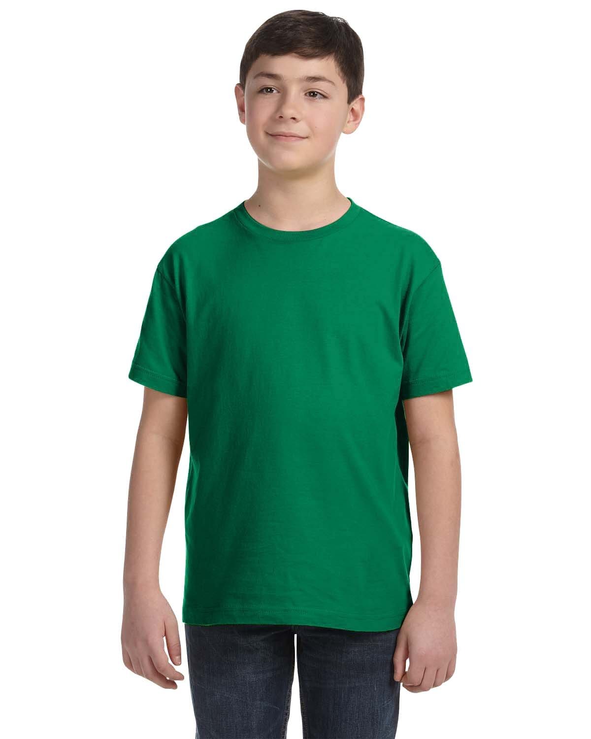 LAT T-Shirts XS / Kelly LAT 6101 Youth Fine Jersey T-Shirt, Basic Colors