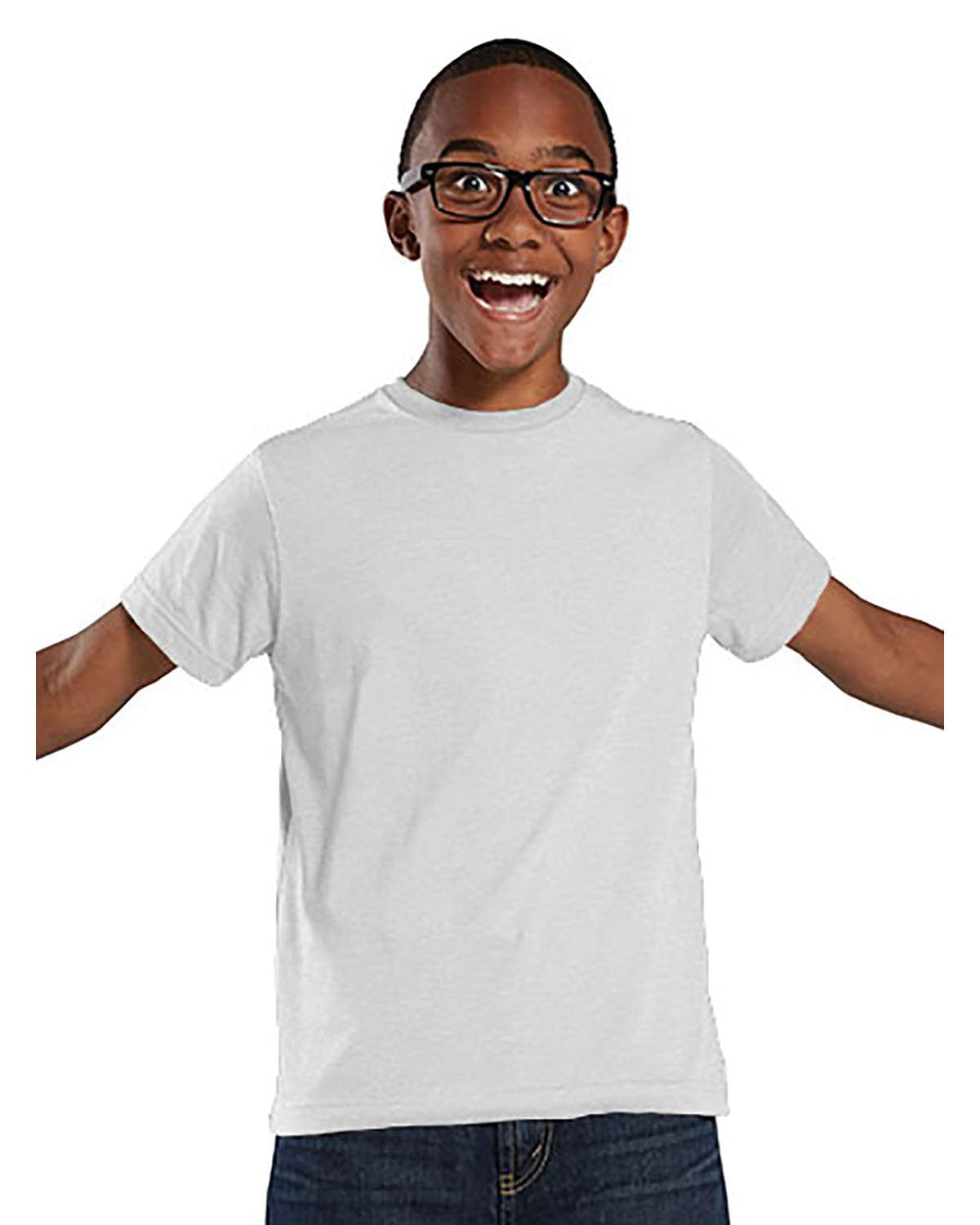 LAT 6101 Youth Fine Jersey T-Shirt, Extended Colors in 