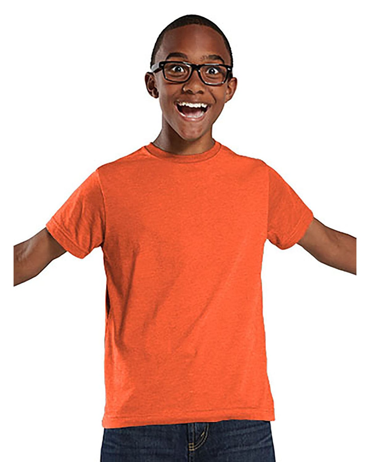 LAT 6101 Youth Fine Jersey T-Shirt, Extended Colors in 