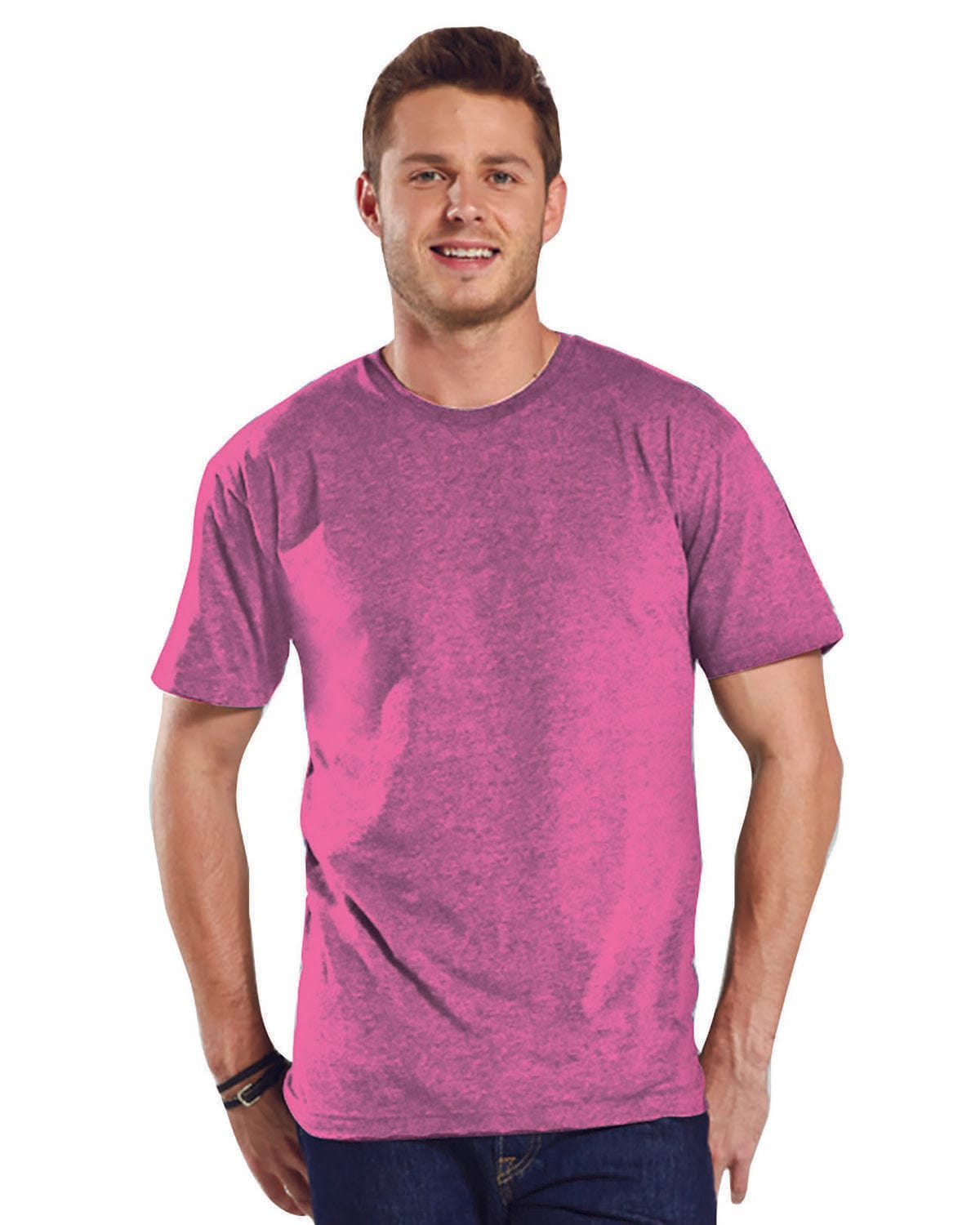 LAT 6901 Men's Fine Jersey T-Shirt, Extended Colors 2 in 