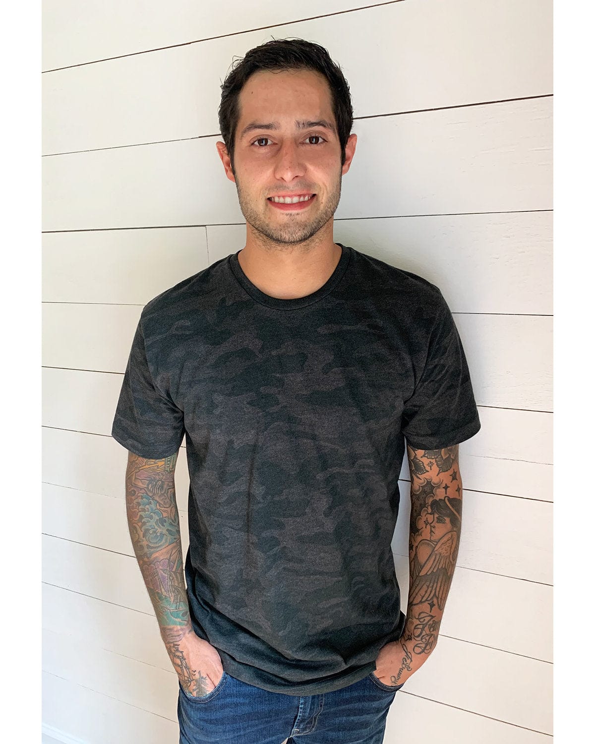 LAT 6901 Men's Fine Jersey T-Shirt, Extended Colors in 