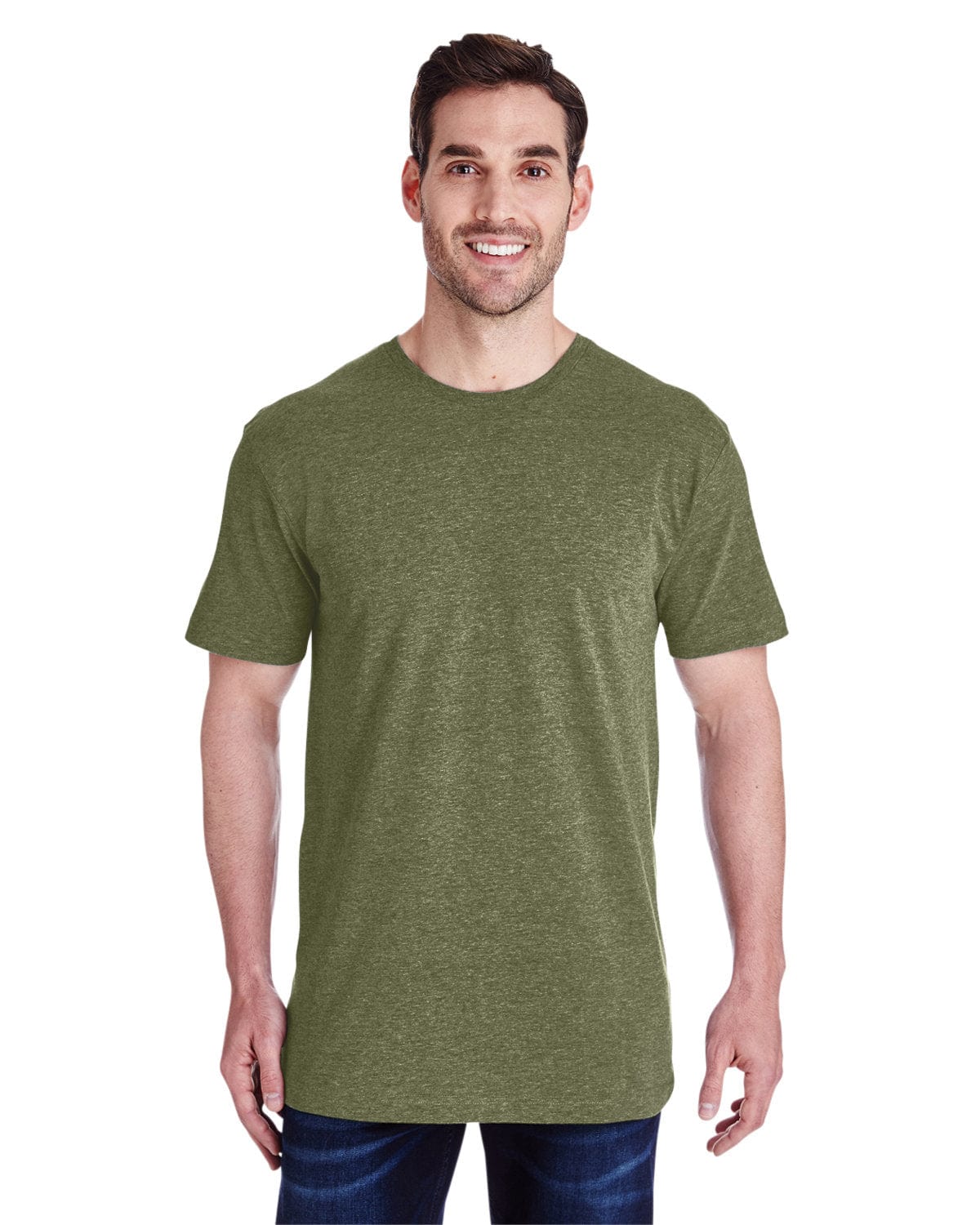 LAT 6901 Men's Fine Jersey T-Shirt, Extended Colors in 